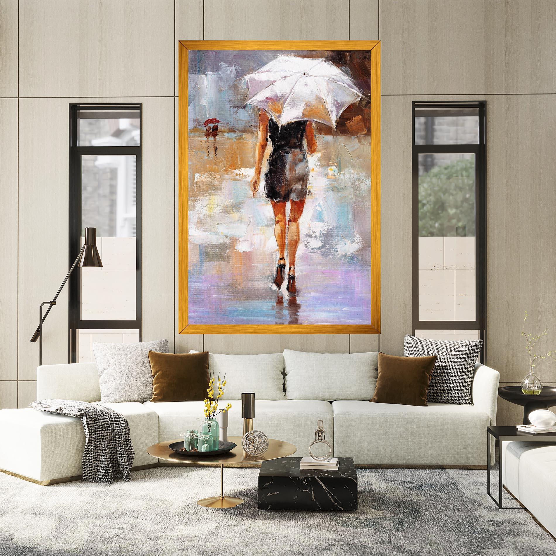 Leinwandbild Fashion Lady mockup 2