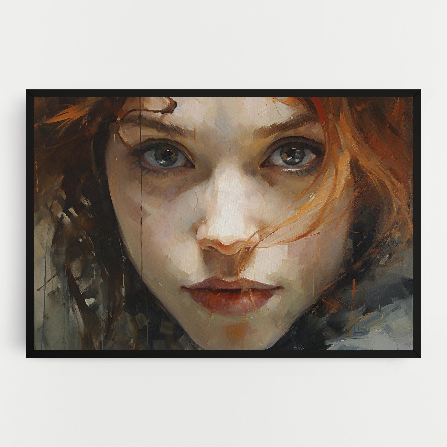 Portrait Oil Painting mockup 0