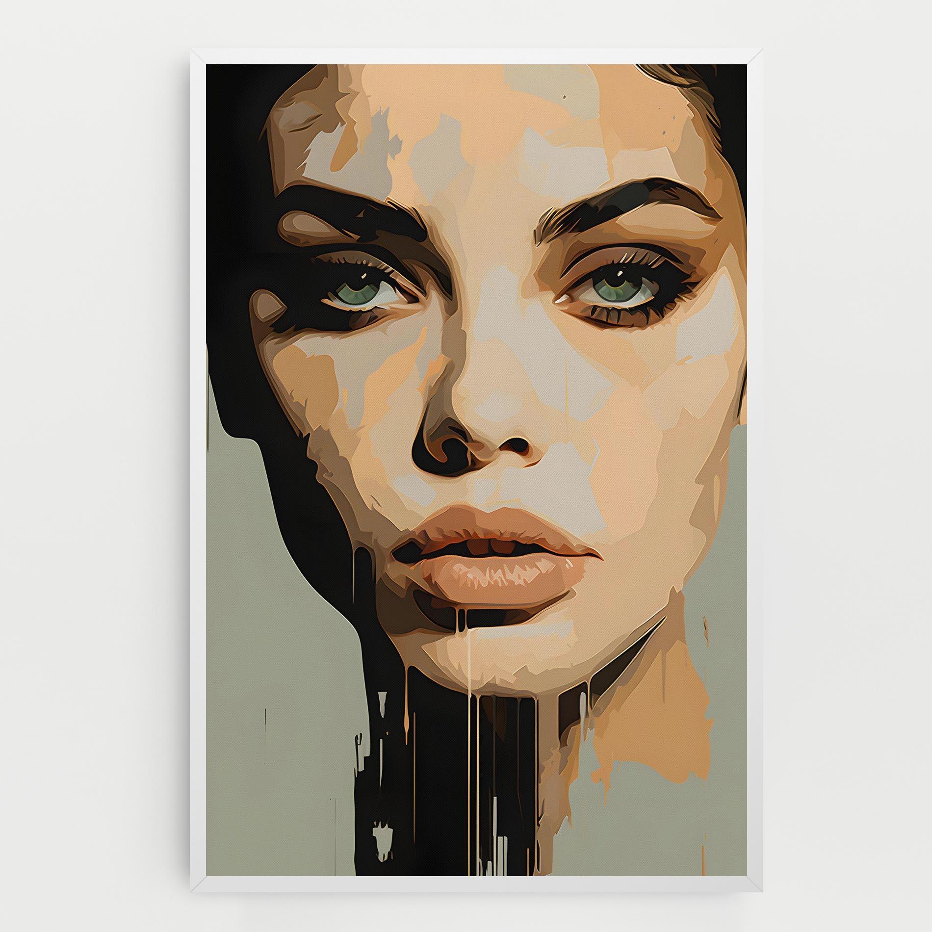 Leinwandbild Apologetic Face mockup 0