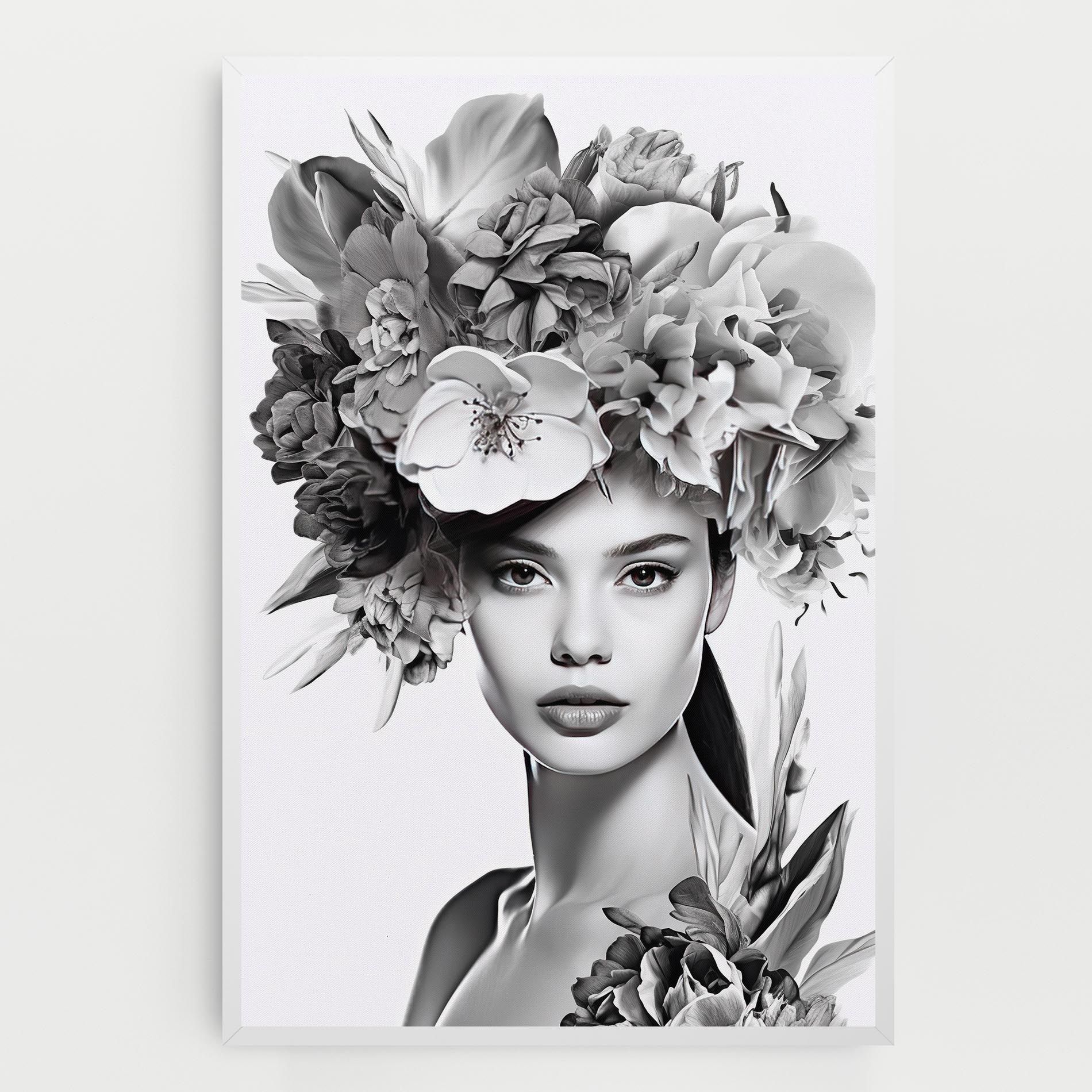Flower Crown Woman mockup 0
