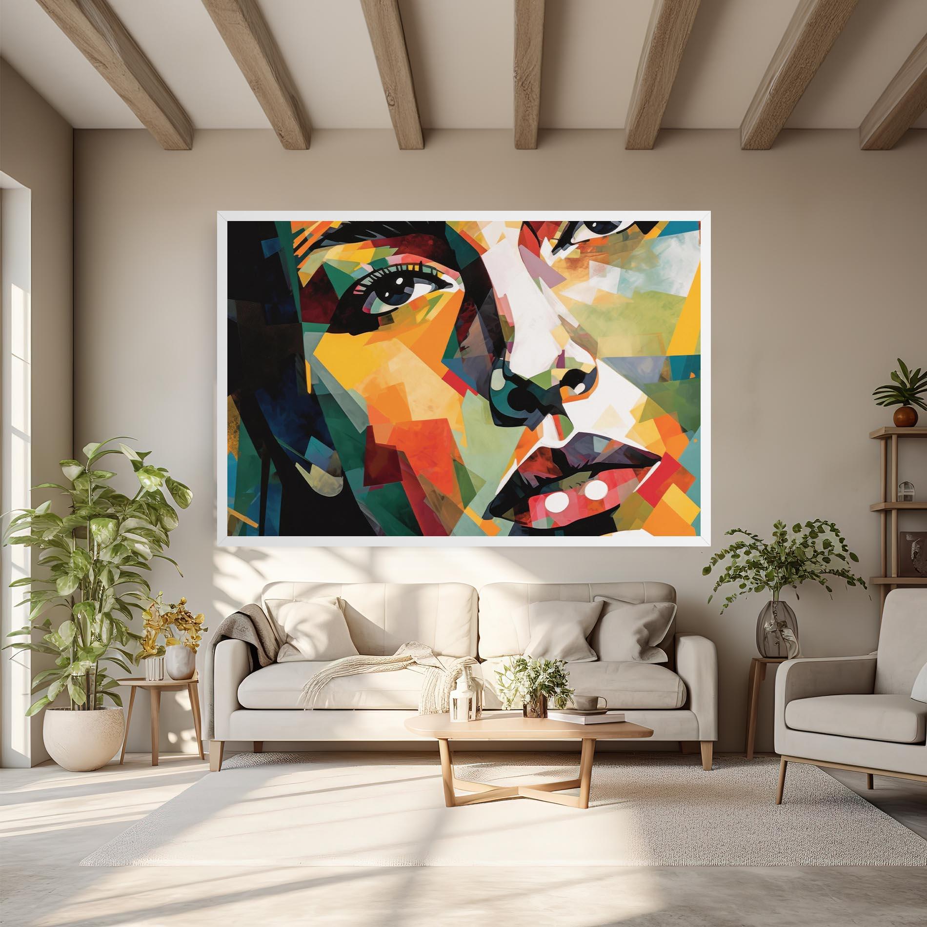 Leinwandbild Neoexpressionism mockup 6