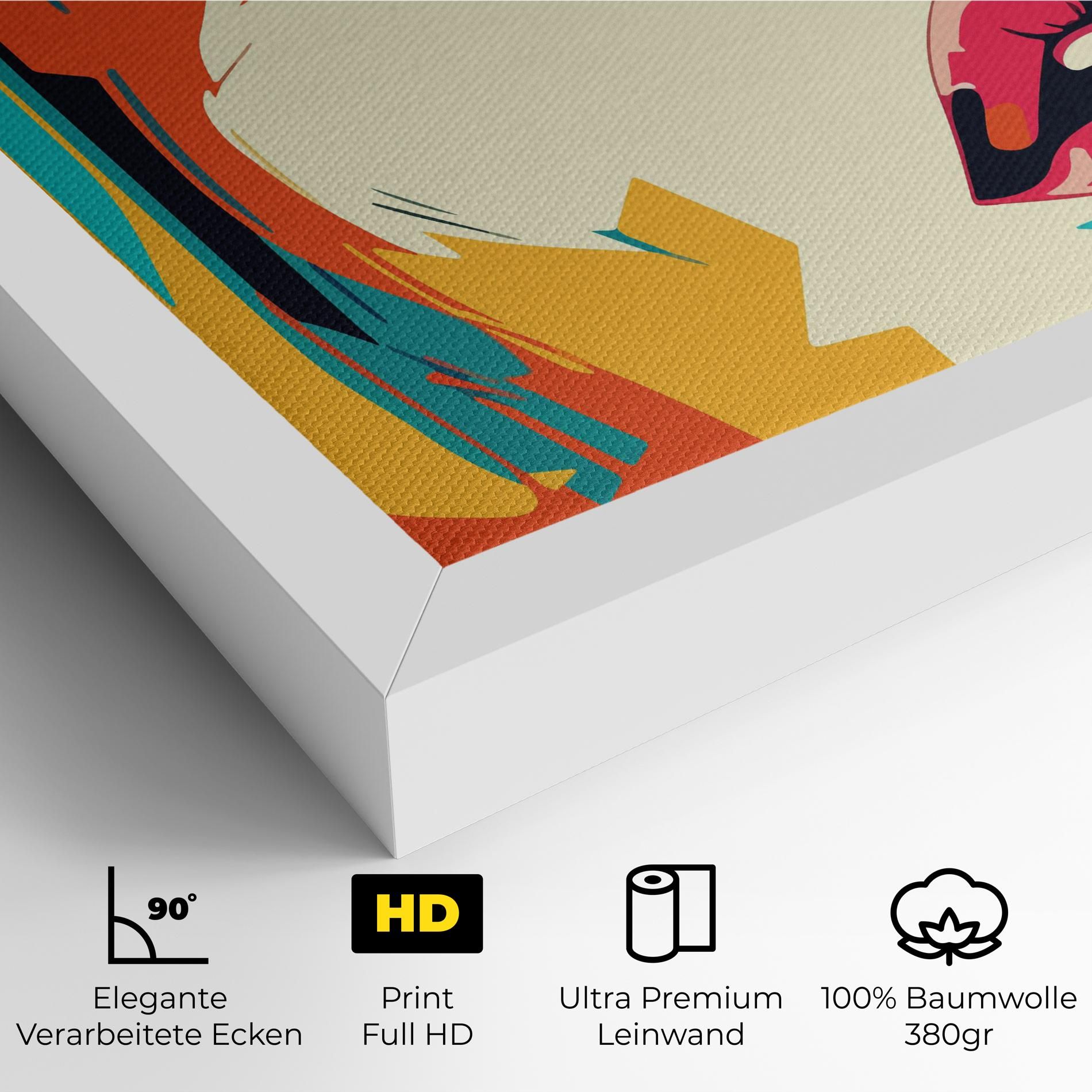 Blonde Girl Portrait mockup 4