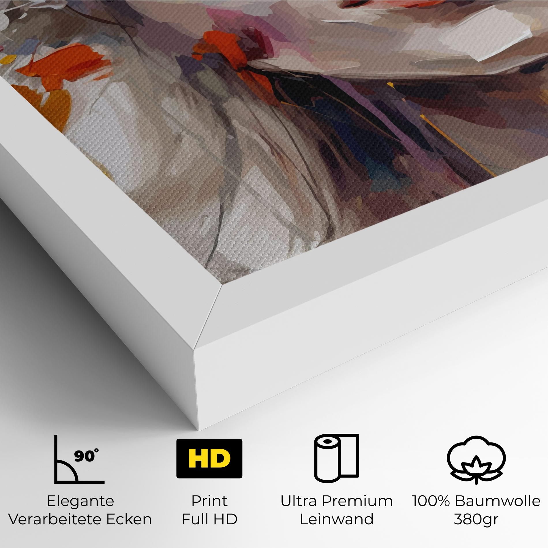 Oil Flower Portrait mockup 4