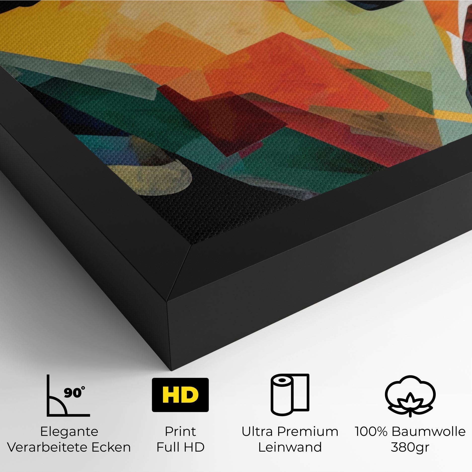 Leinwandbild Neoexpressionism mockup 4