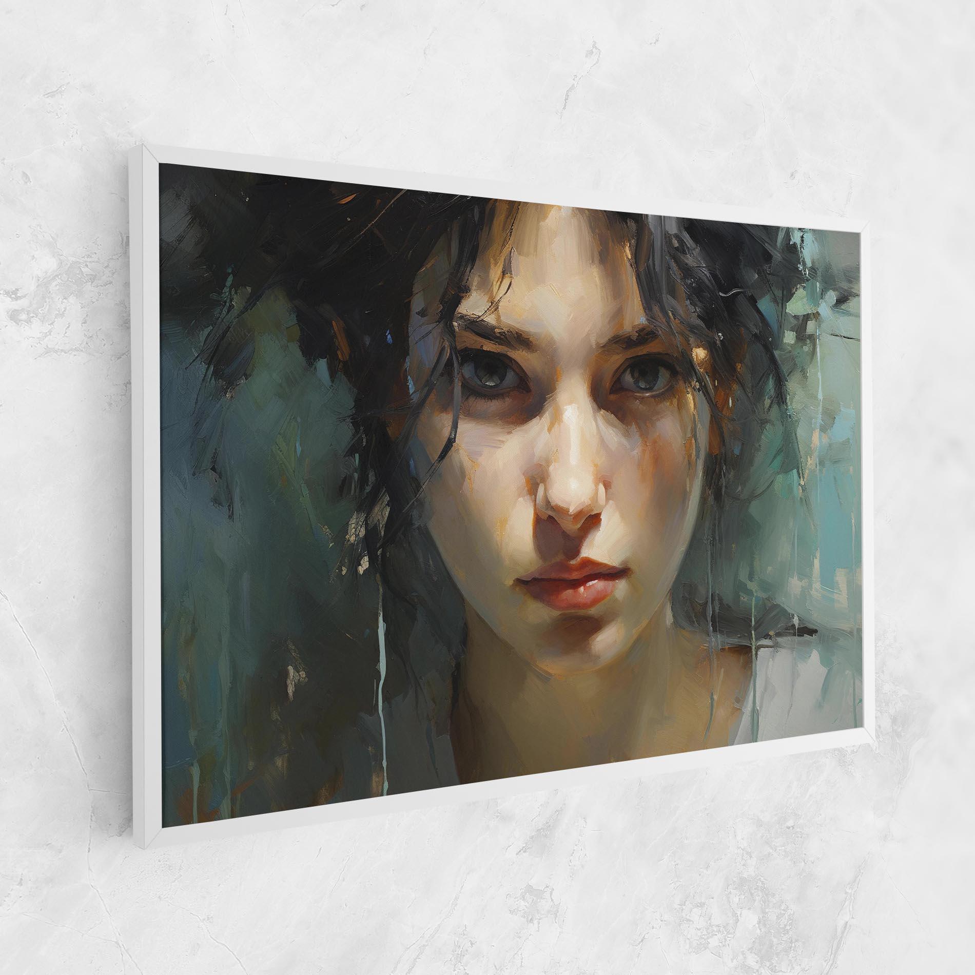 Leinwandbild Intense Portrait mockup 1