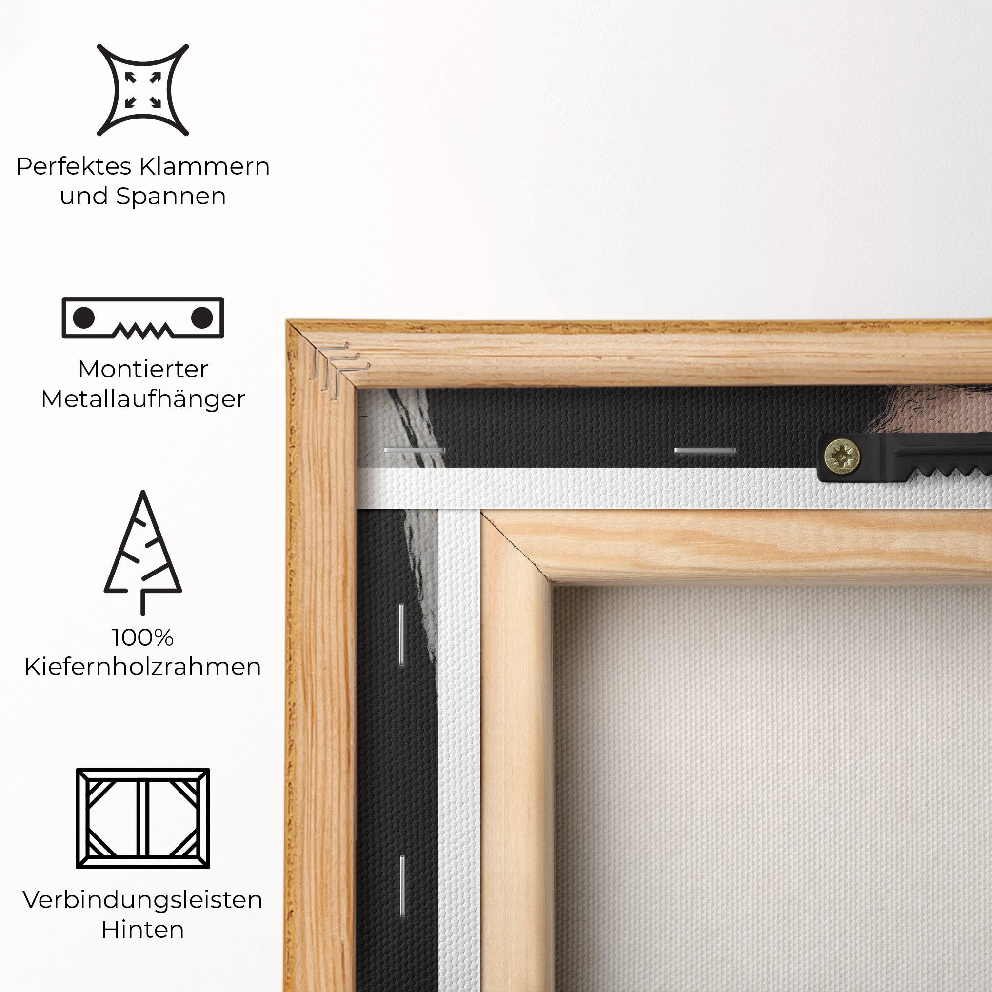 Leinwandbild Big Eyes Portrait mockup 5