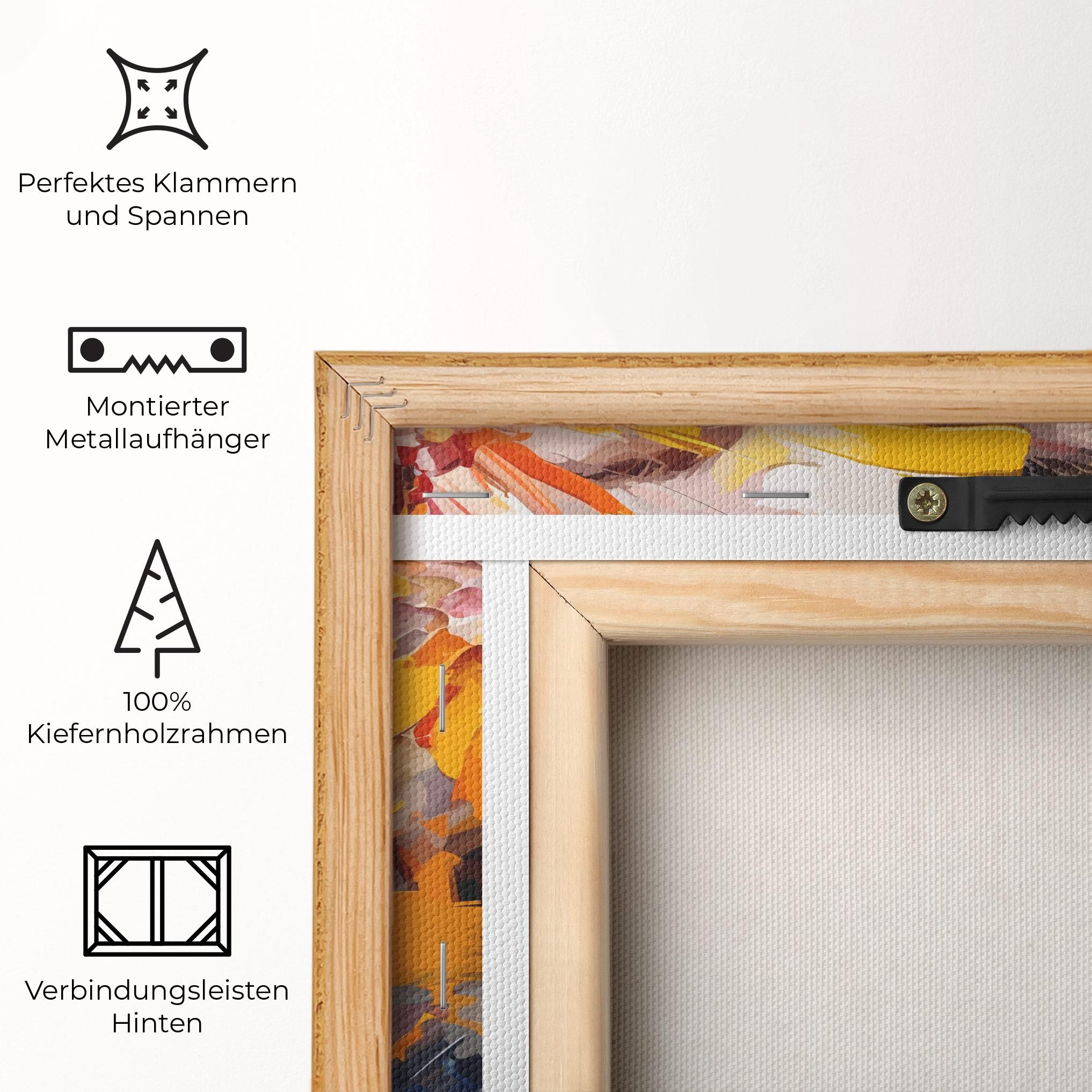 Oil Flower Portrait mockup 5