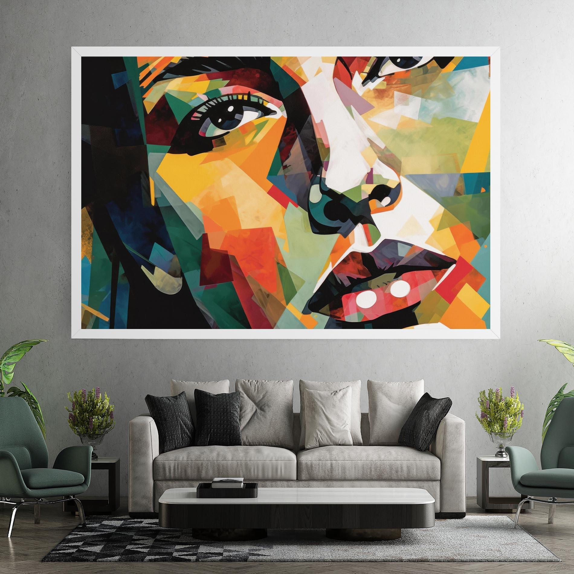 Leinwandbild Neoexpressionism mockup 7