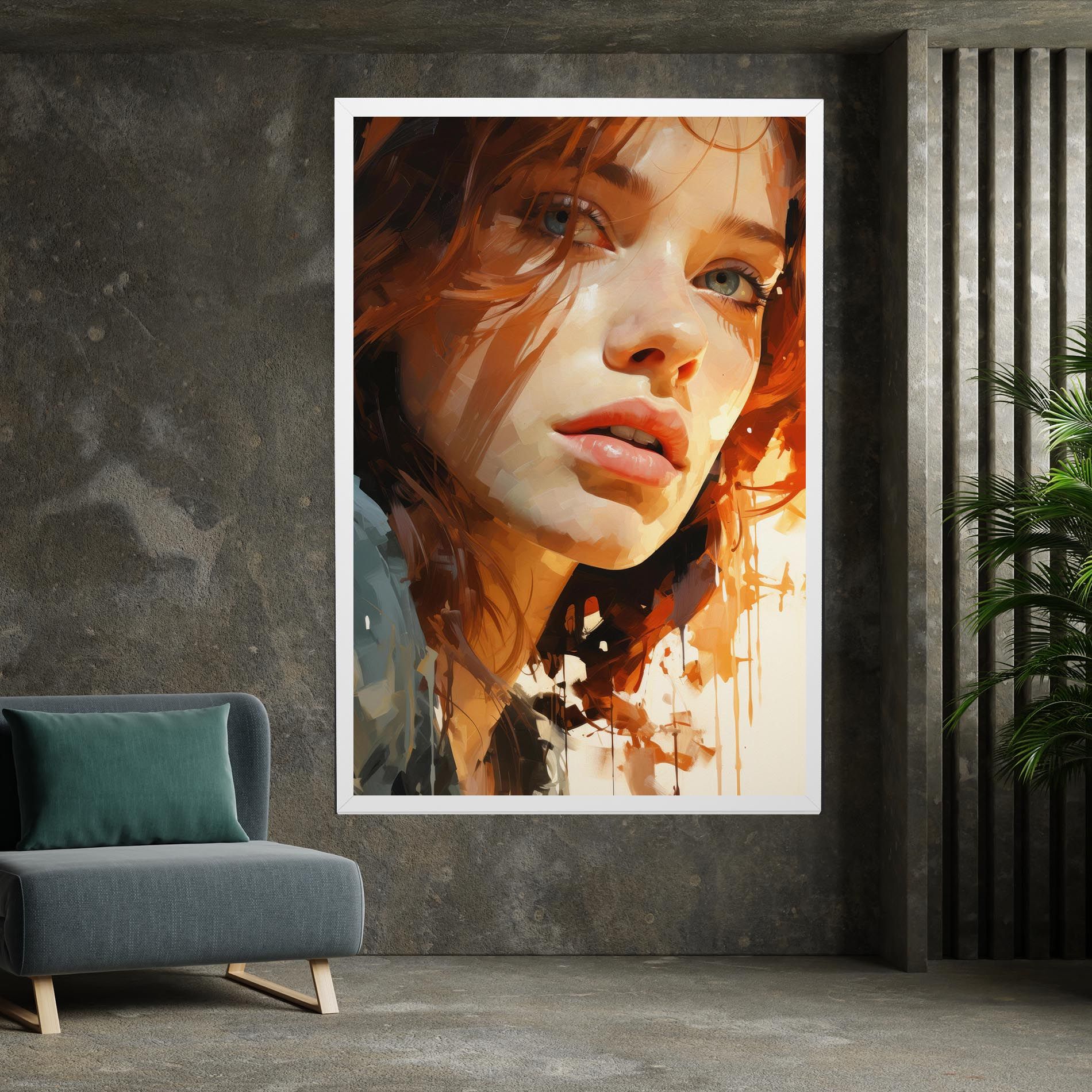 Pretty Woman Portrait mockup 7