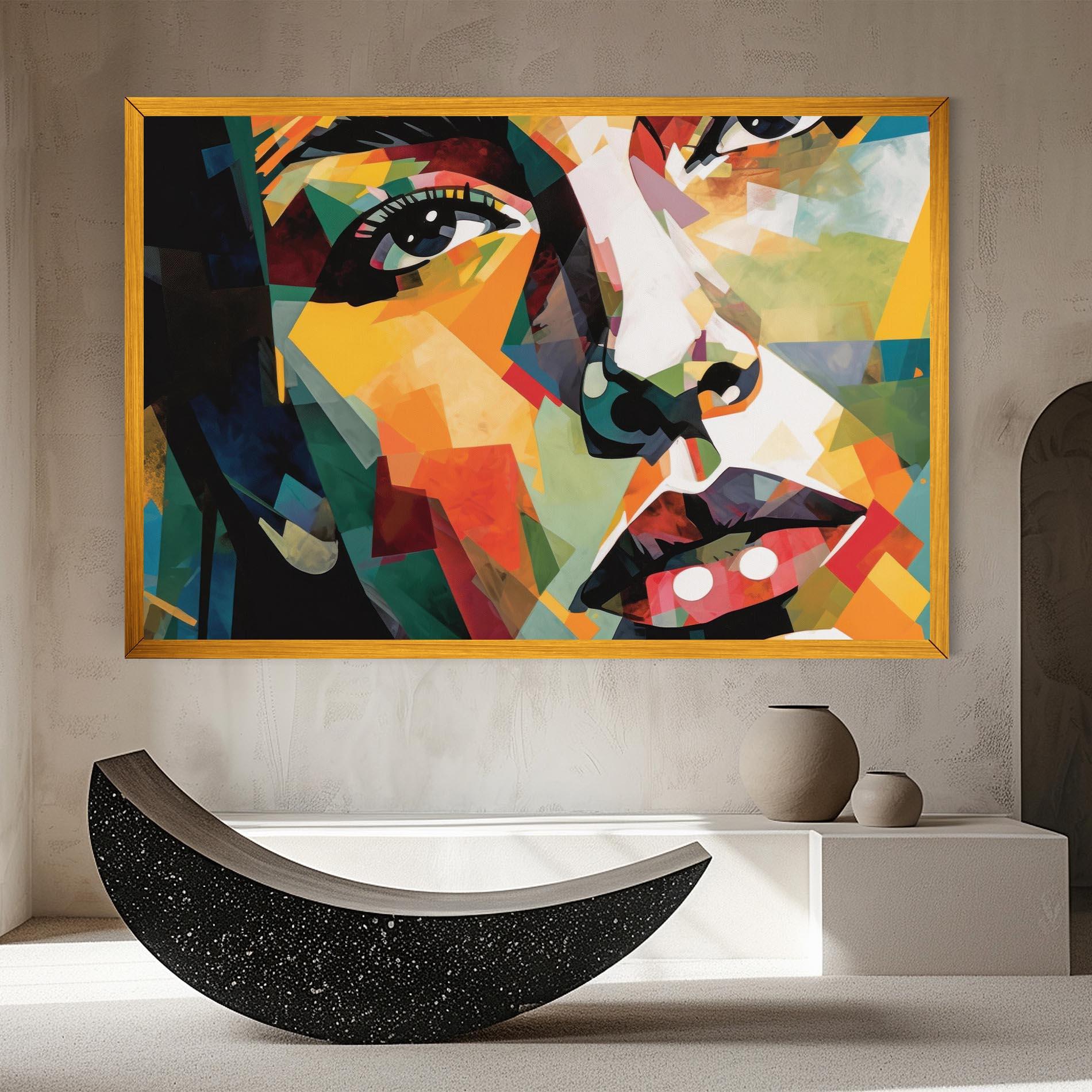 Leinwandbild Neoexpressionism mockup 8