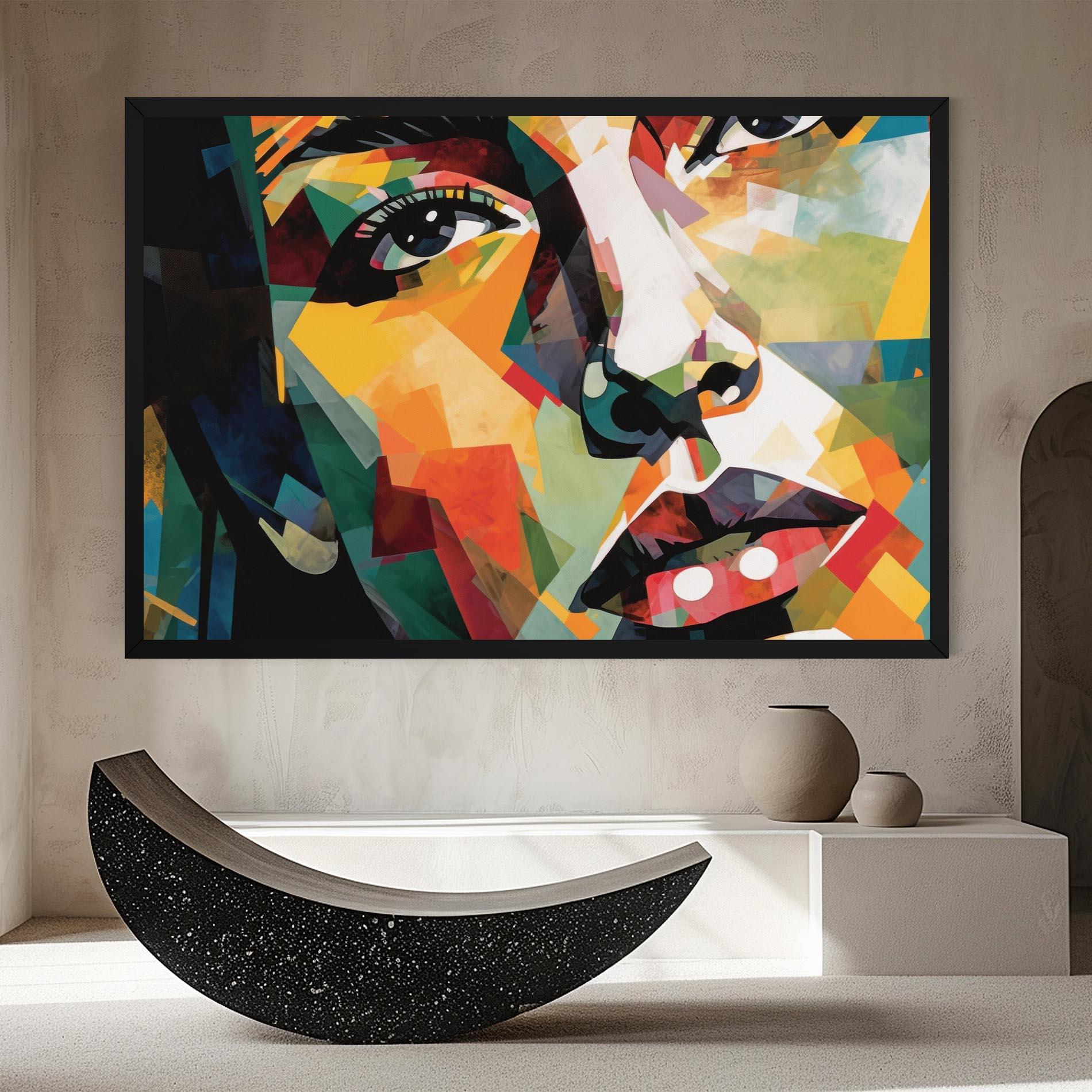 Leinwandbild Neoexpressionism mockup 8