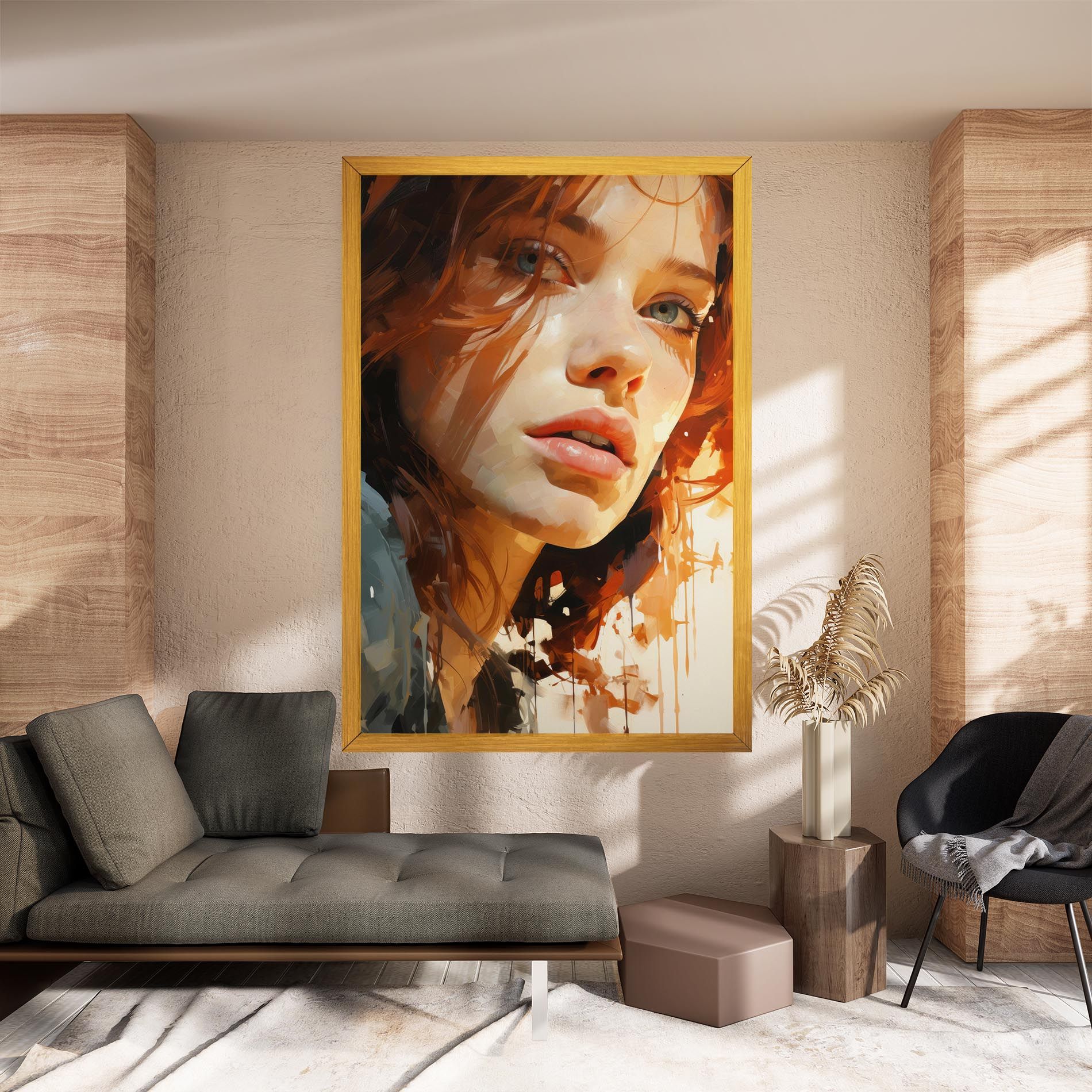 Pretty Woman Portrait mockup 8