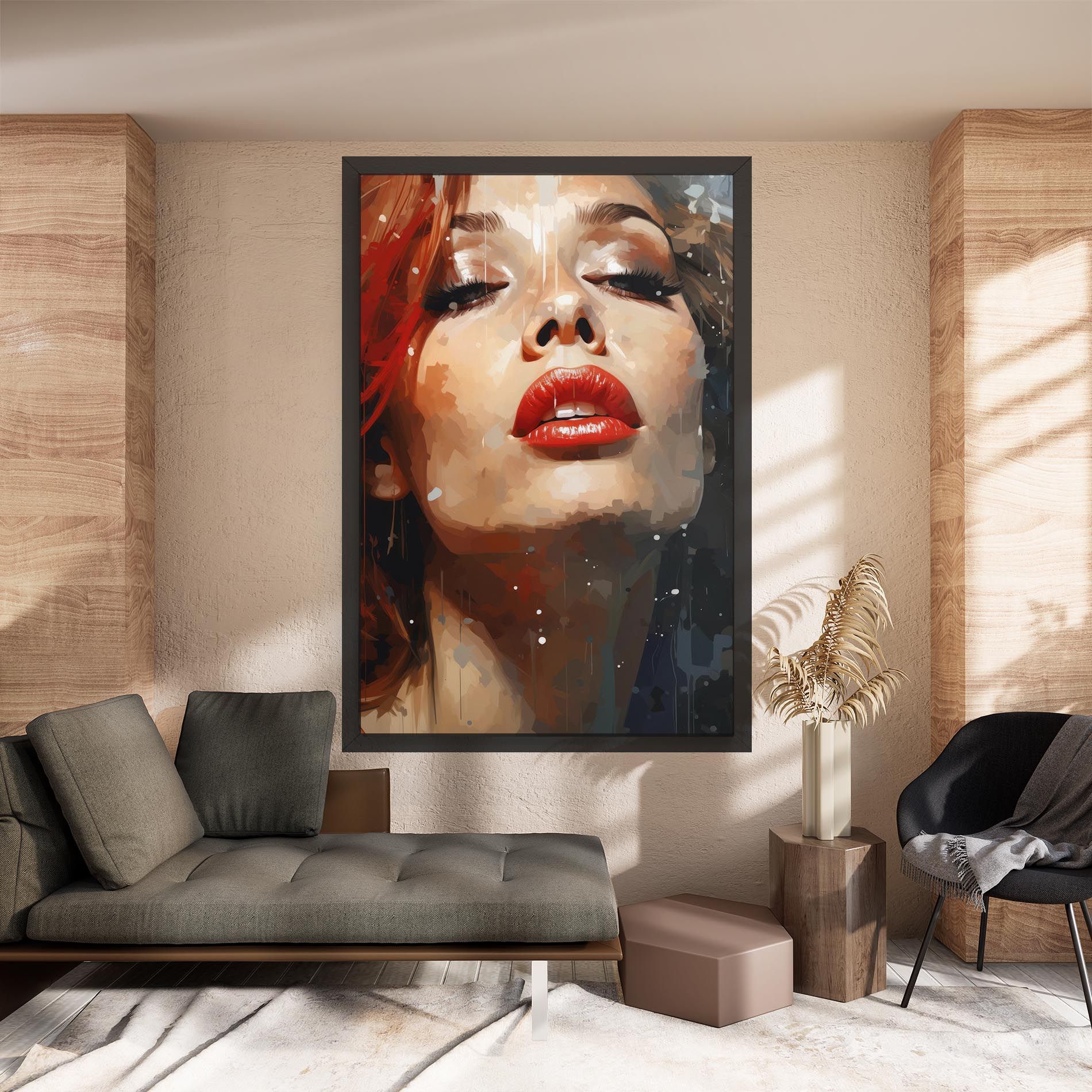 Close Up Look Portrait mockup 8