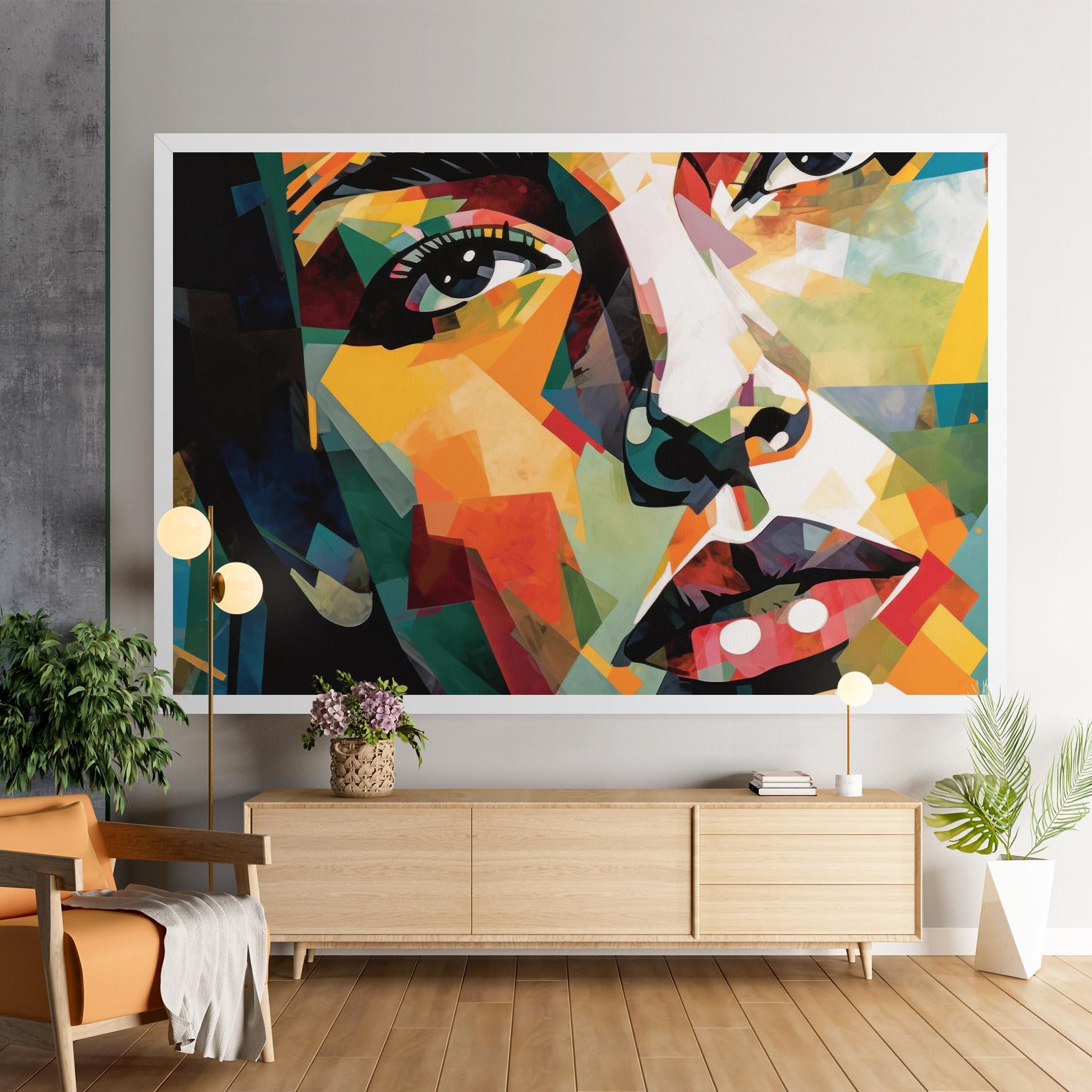 Leinwandbild Neoexpressionism mockup 9