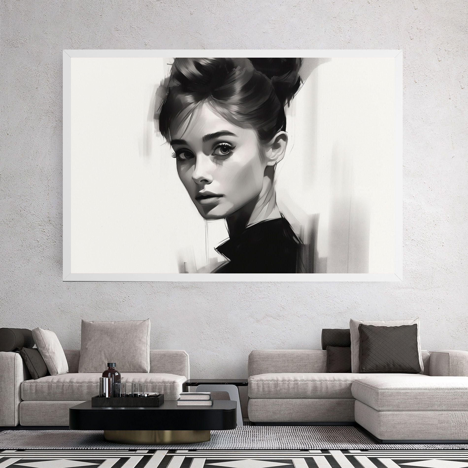 Hepburn Portrait mockup 2