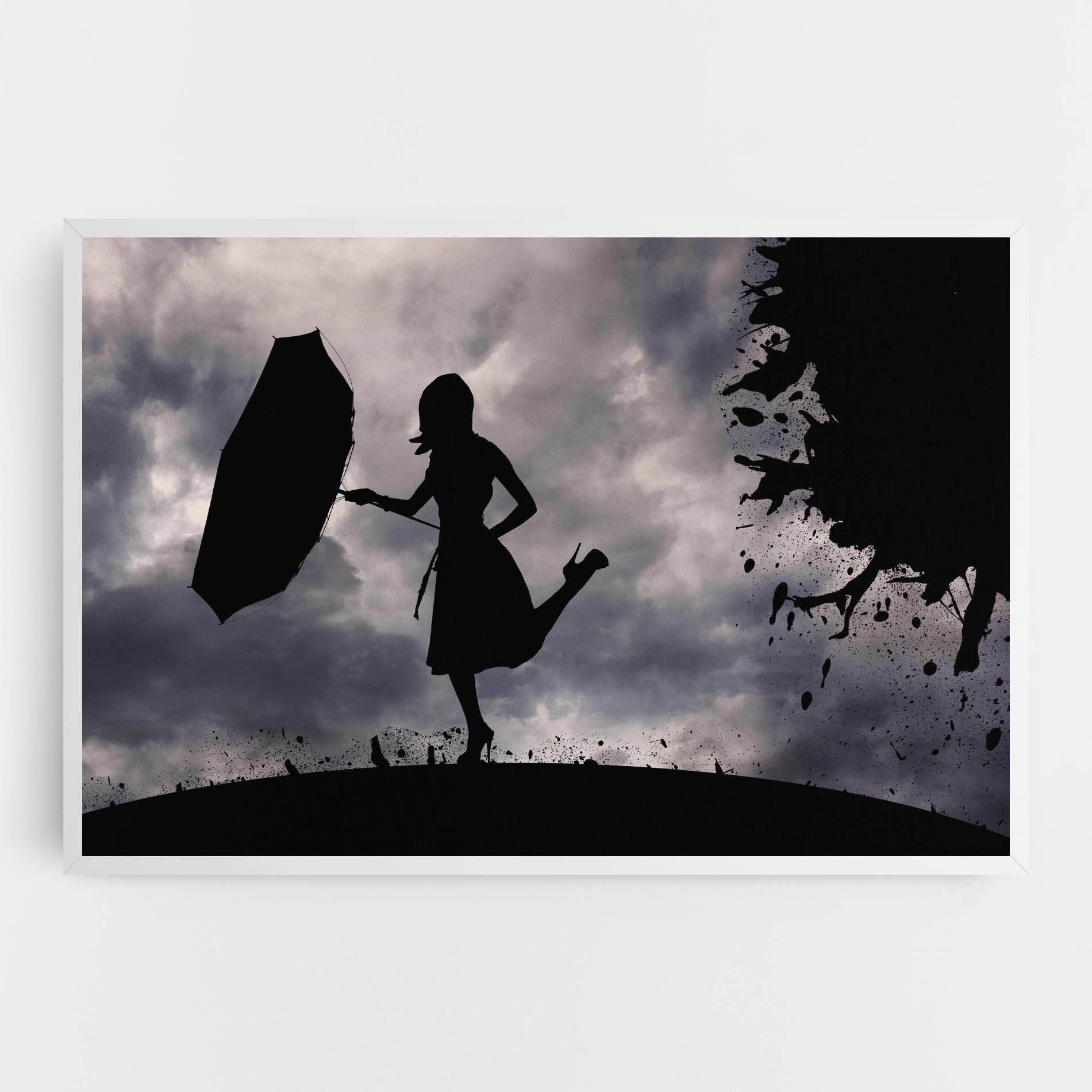 Leinwandbild Stormy Day mockup 0