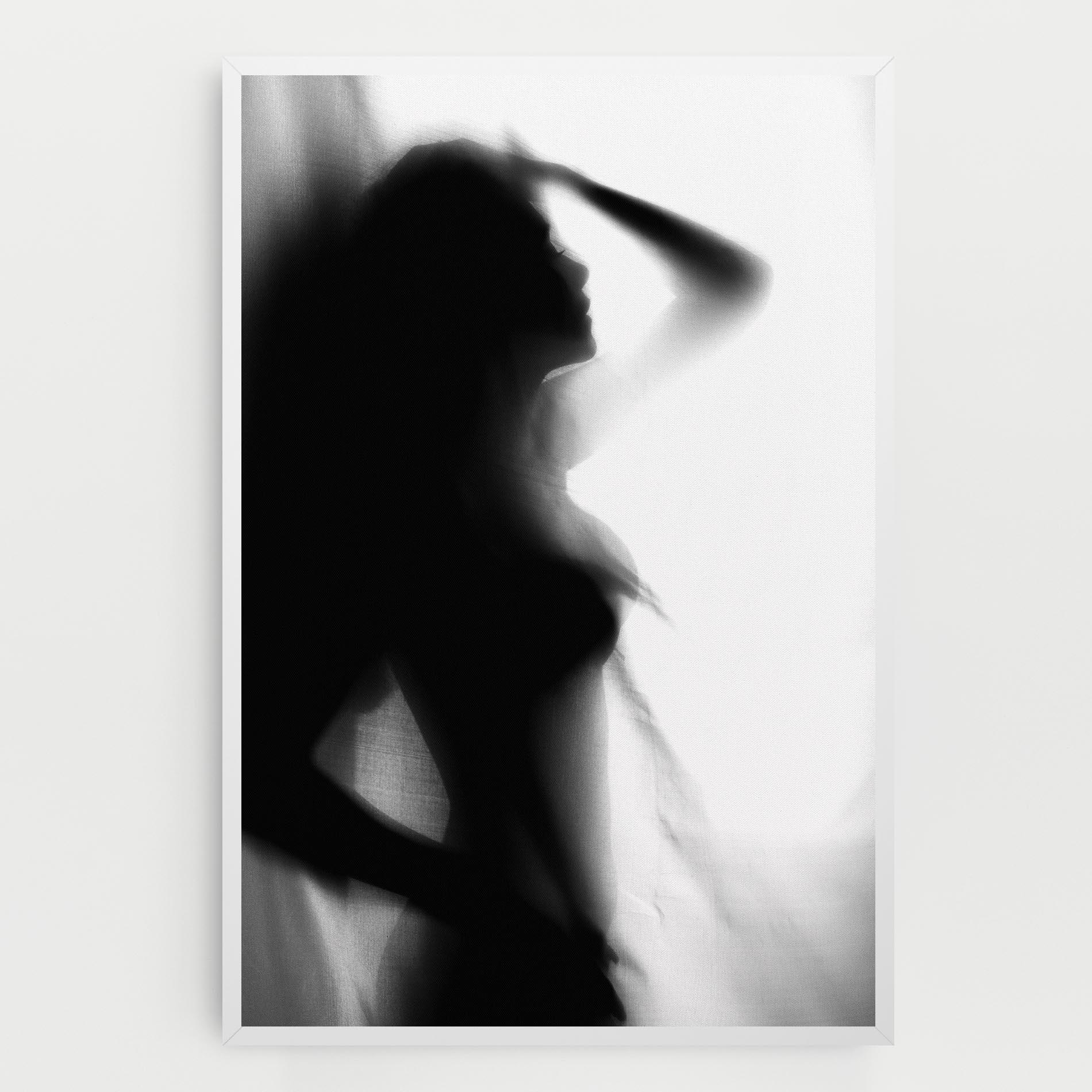 Leinwandbild Blurred Girl mockup 0