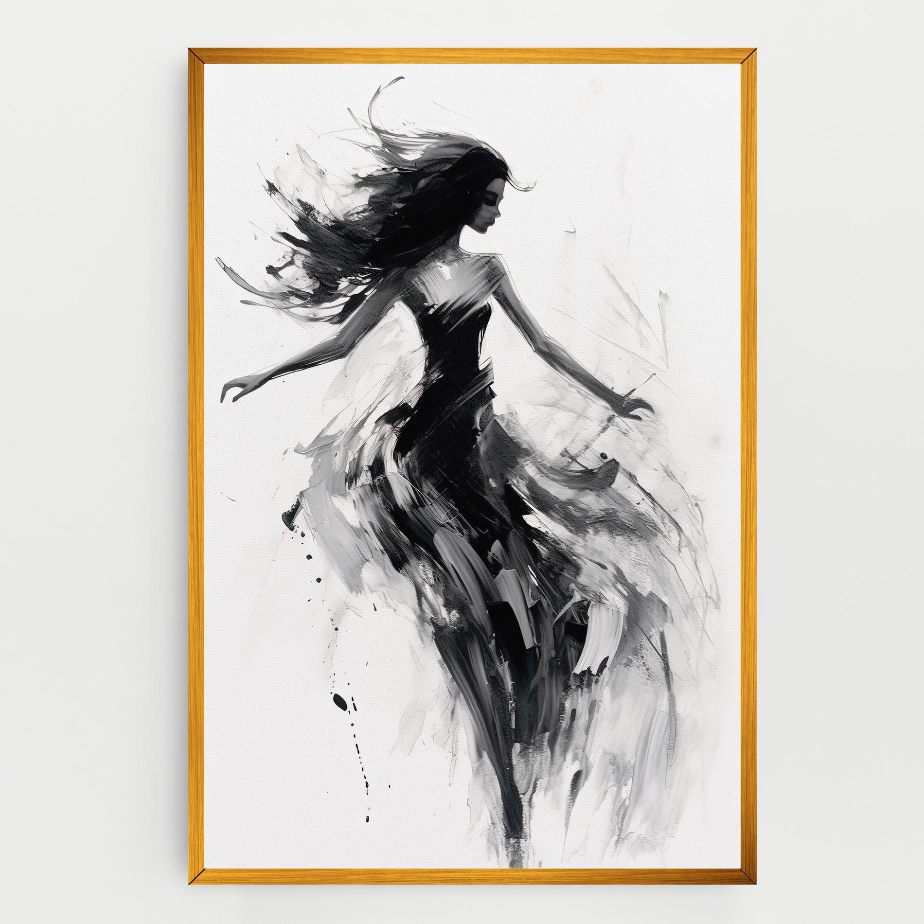 Black Ink Woman mockup 0