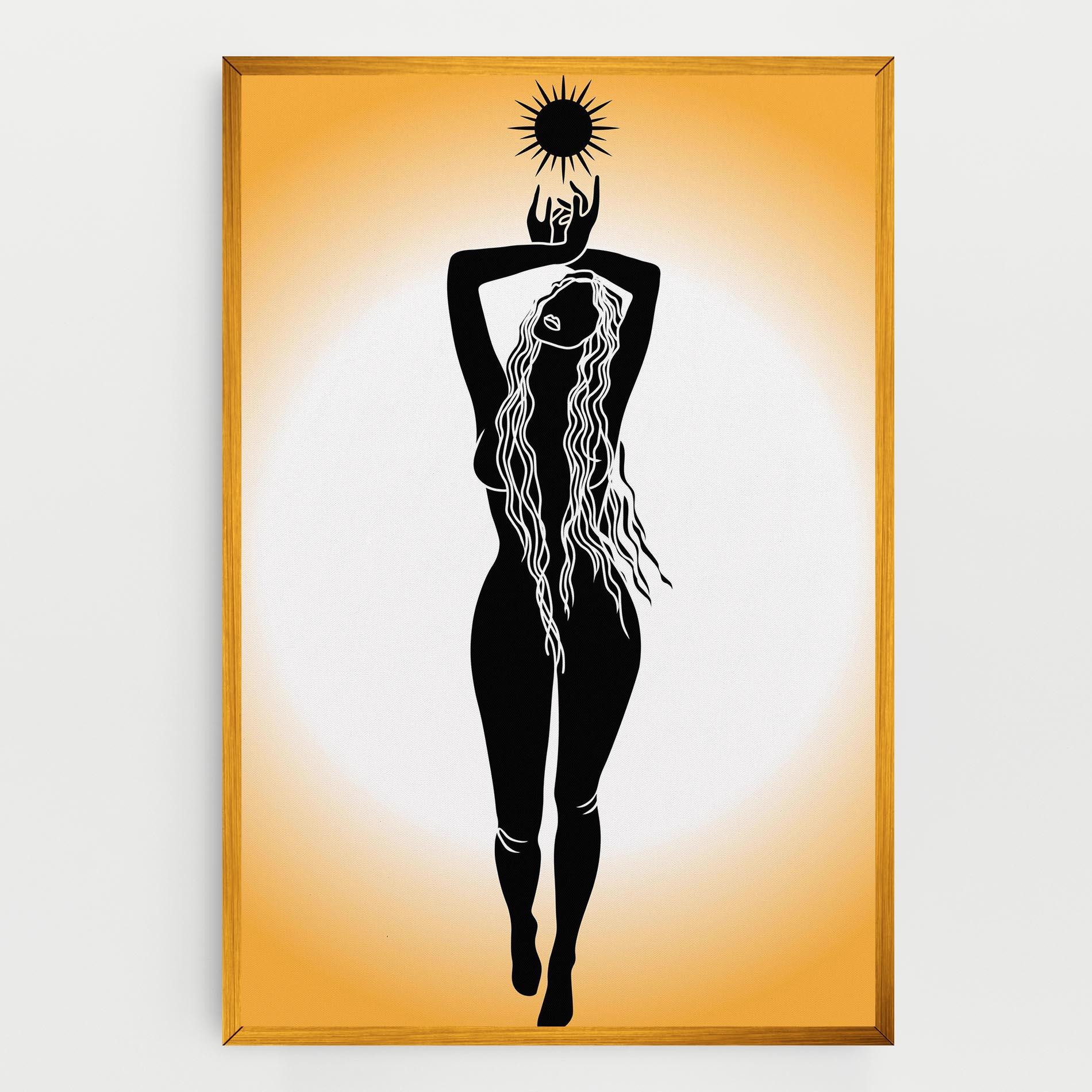 Leinwandbild Mistic Woman mockup 0