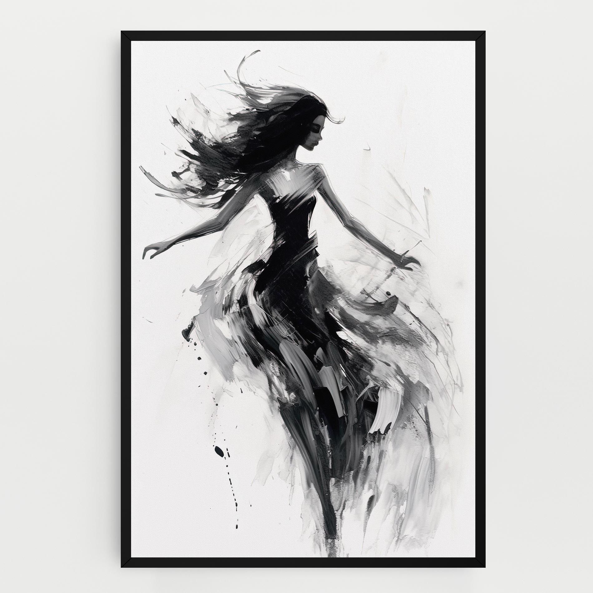 Black Ink Woman mockup 0
