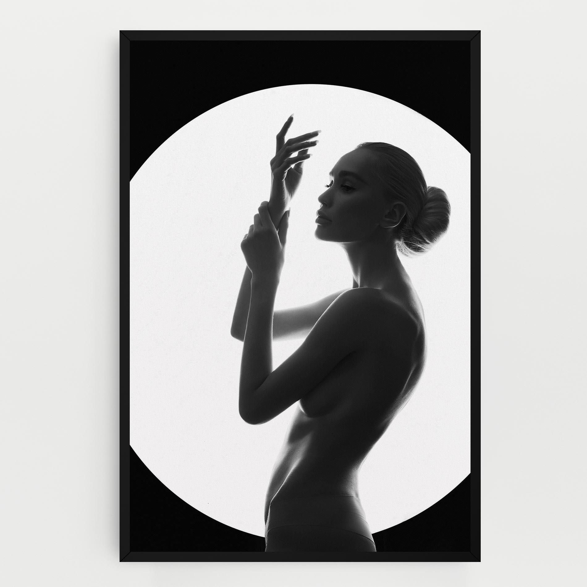 Leinwandbild Body Figure mockup 0