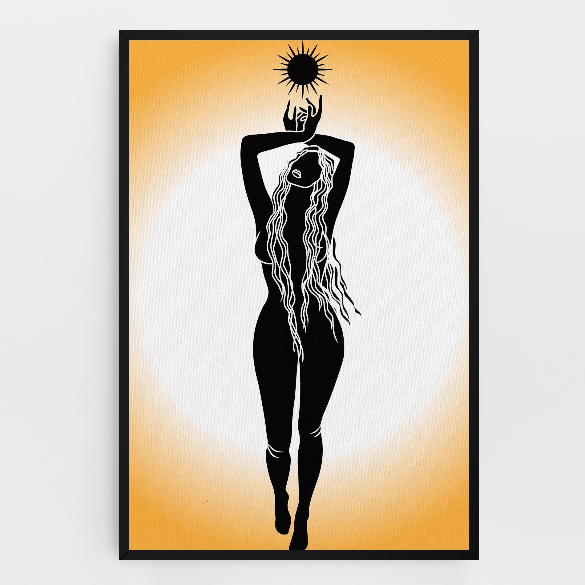 Leinwandbild Mistic Woman mockup 0