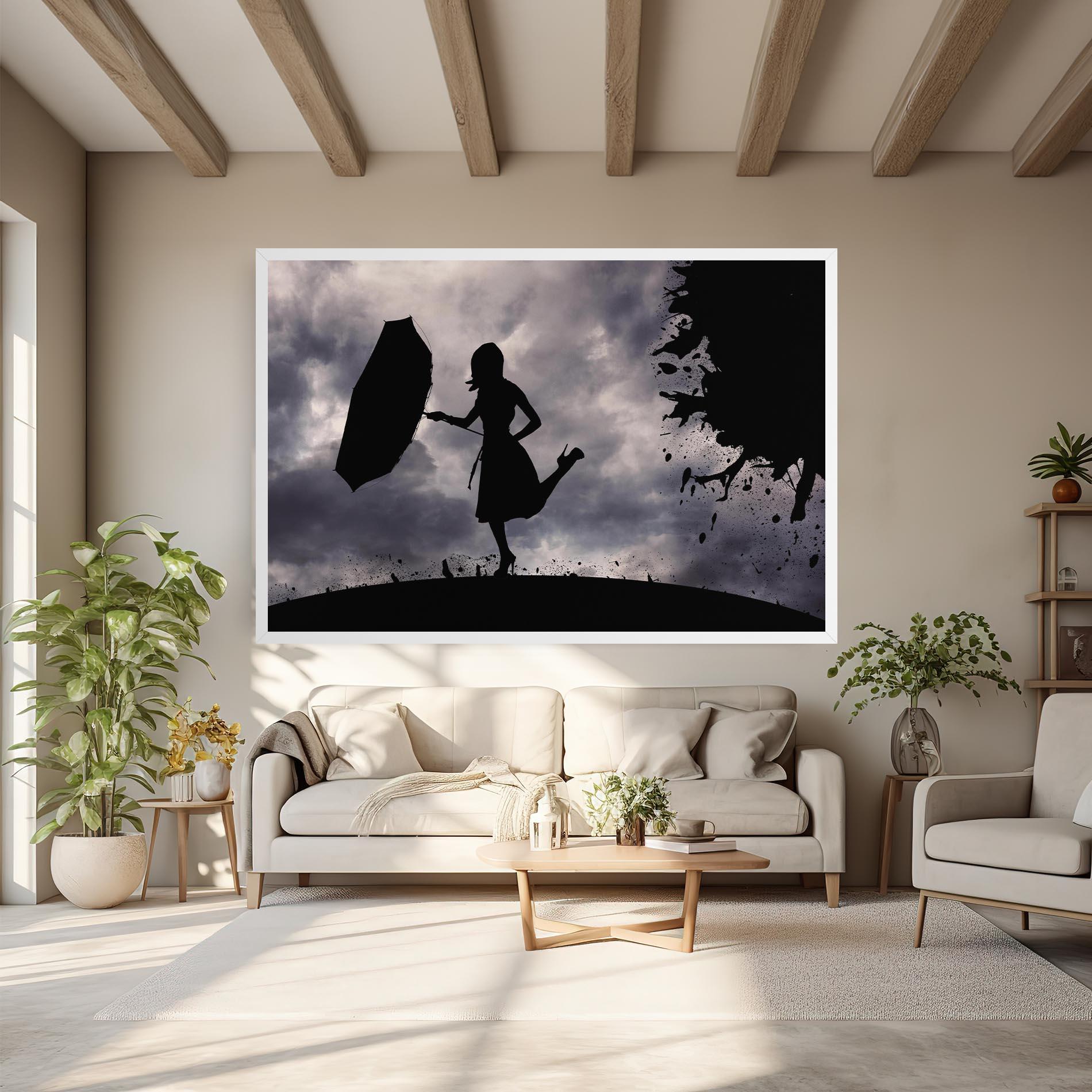 Leinwandbild Stormy Day mockup 6