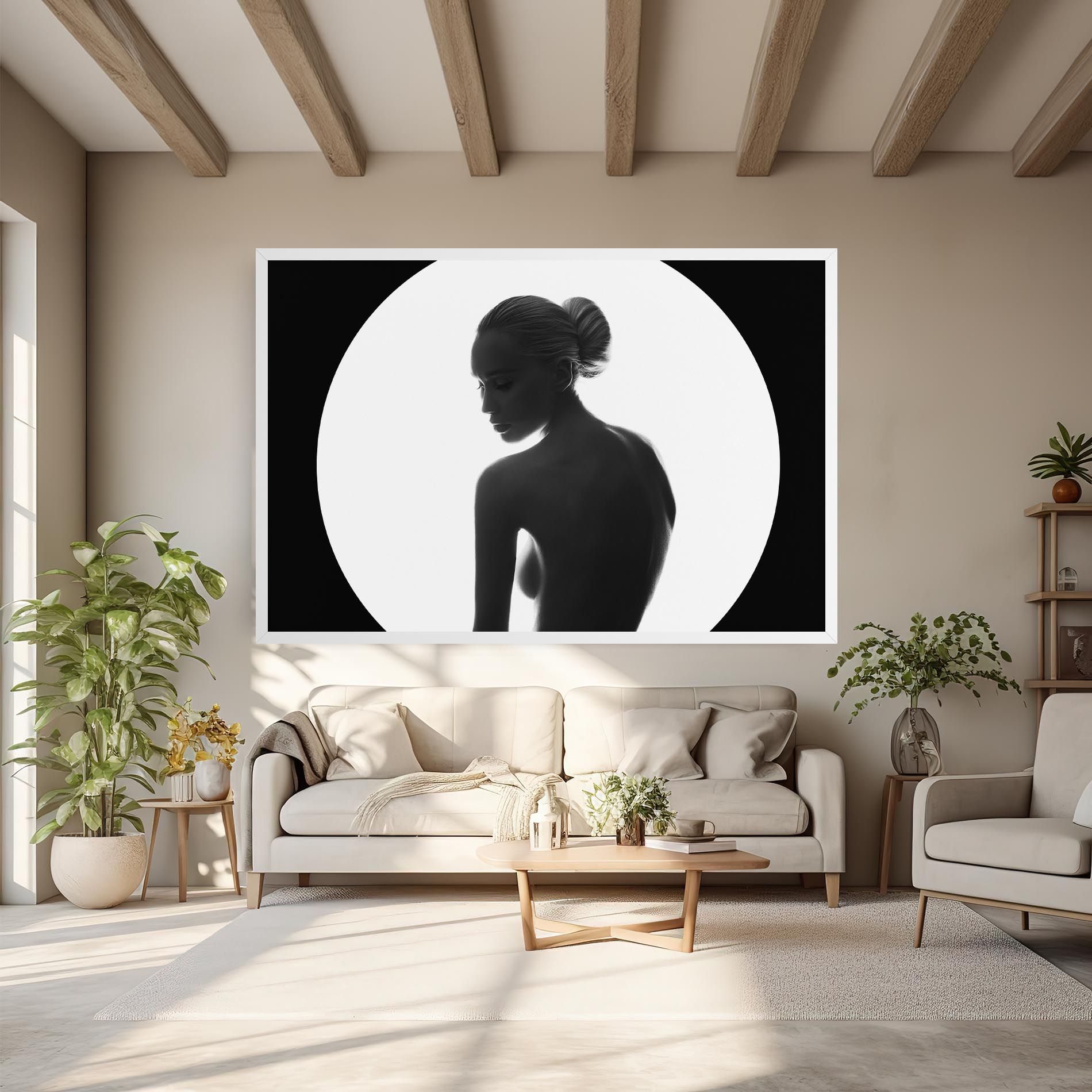 Woman Body Circle mockup 6