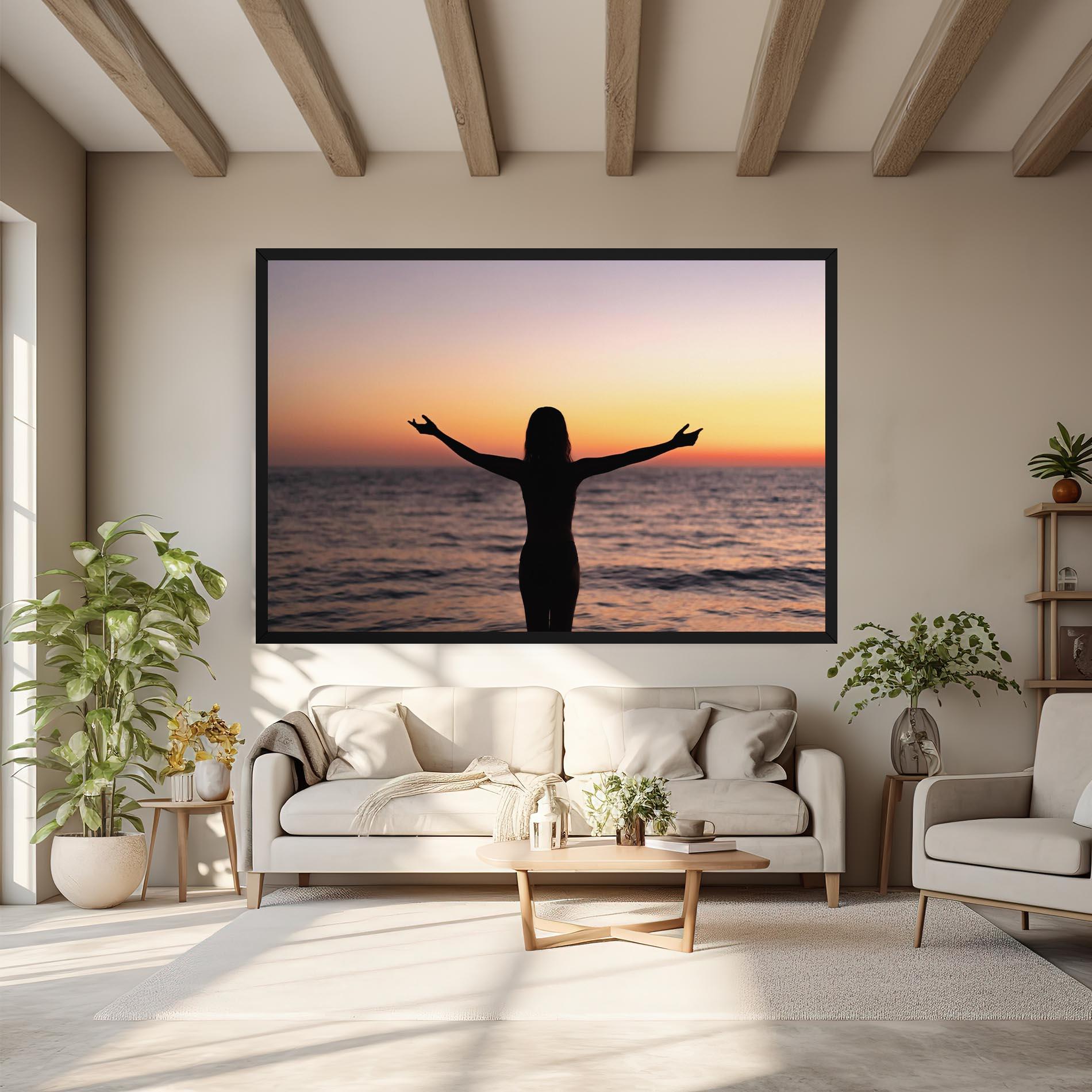 Leinwandbild Feeling Freedom mockup 6