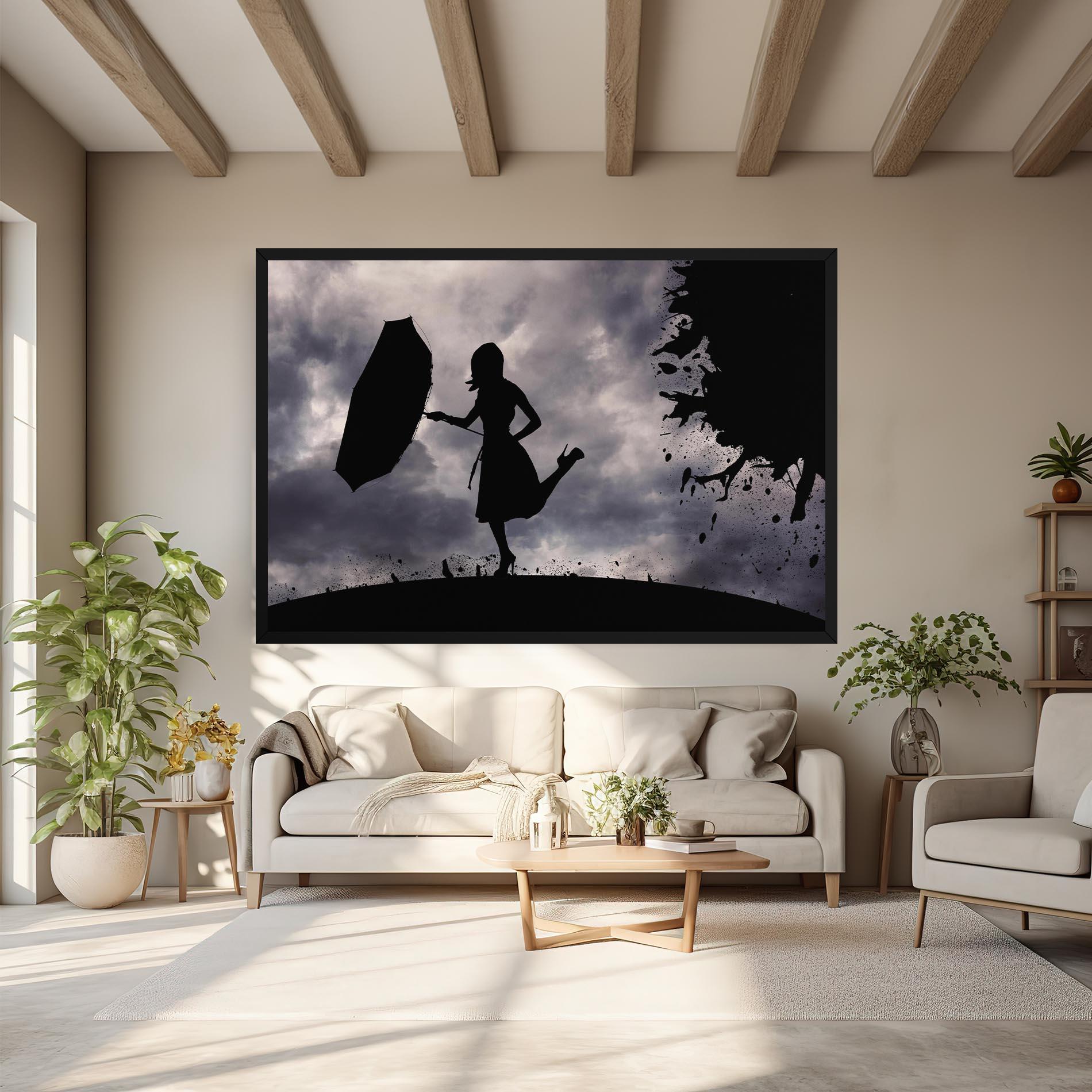 Leinwandbild Stormy Day mockup 6