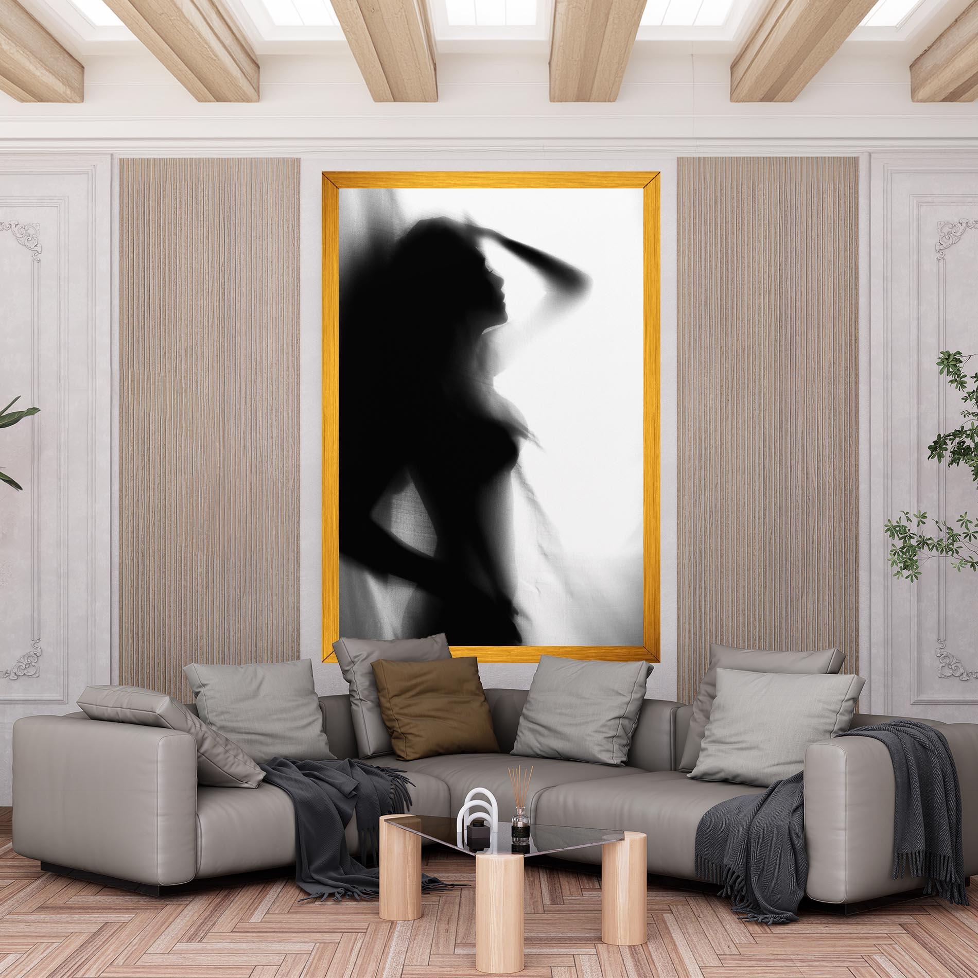 Leinwandbild Blurred Girl mockup 6