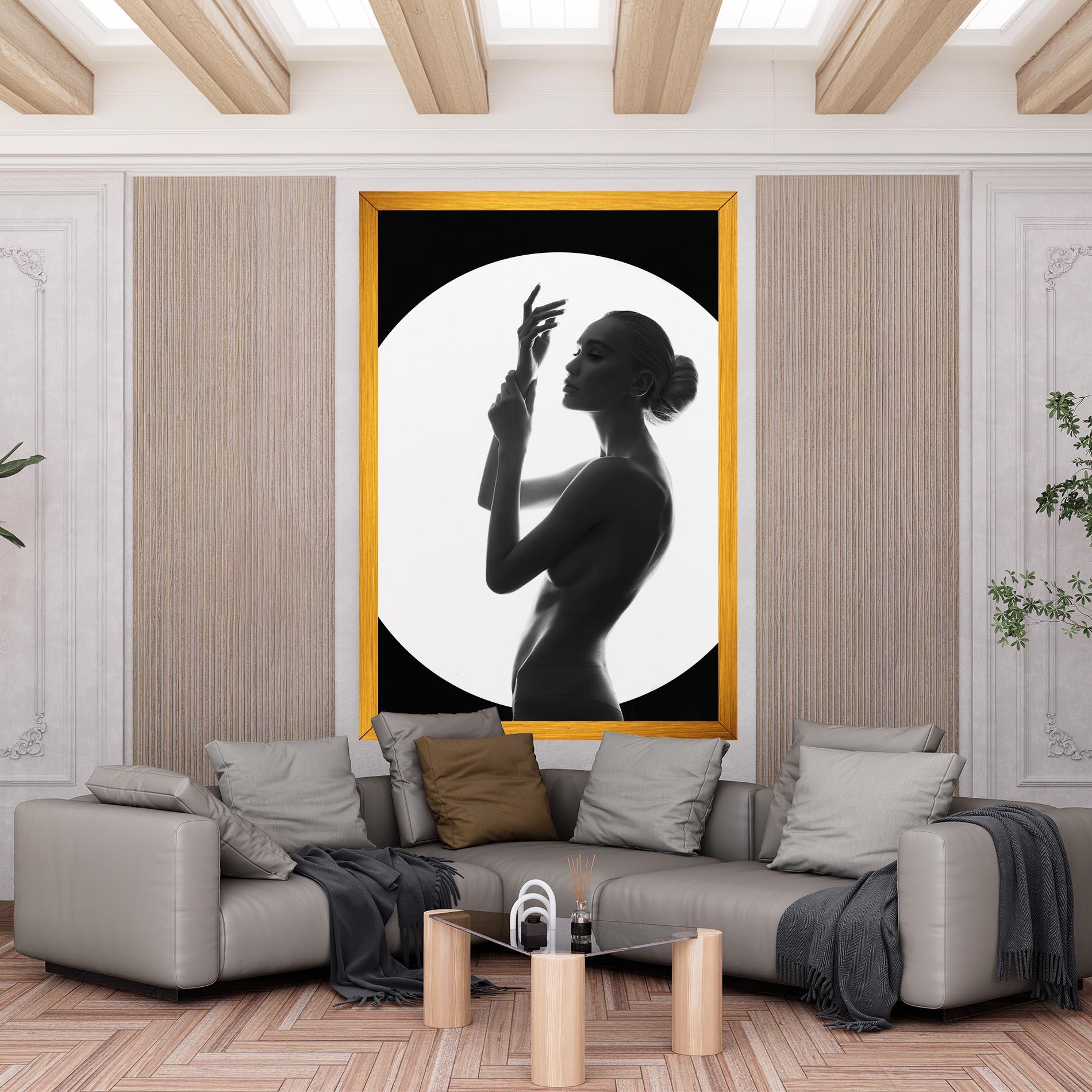 Leinwandbild Body Figure mockup 6