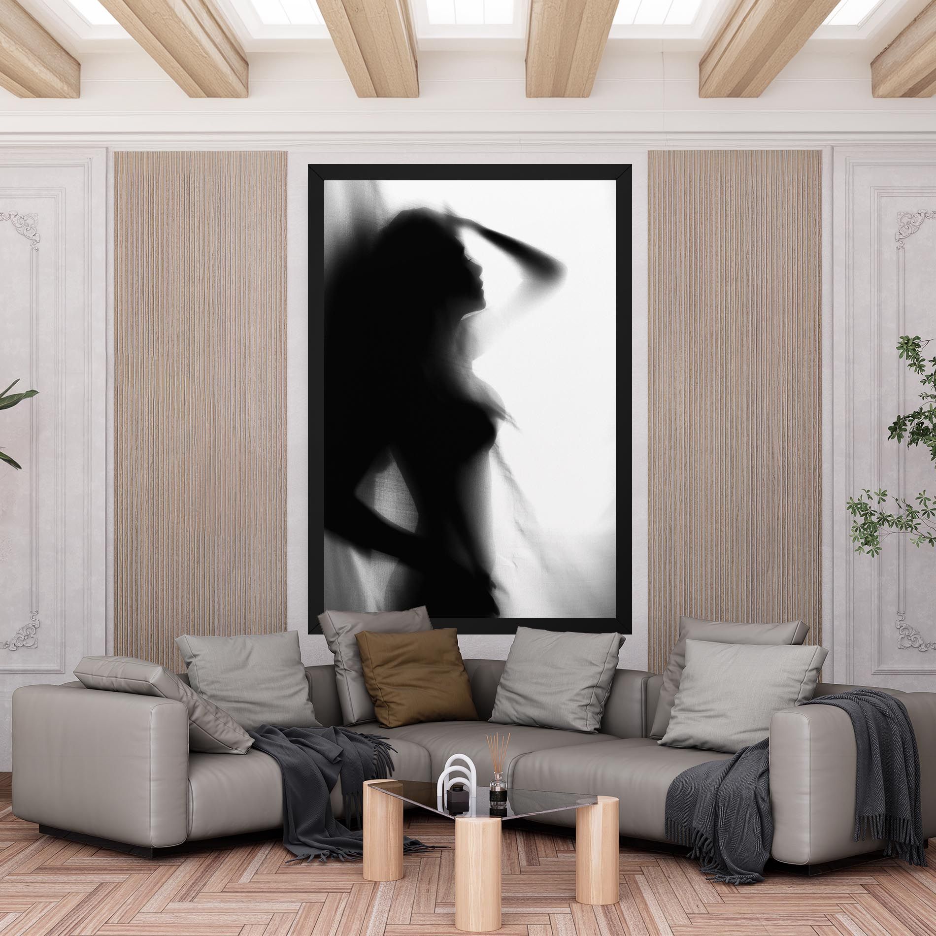 Blurred Girl mockup 6