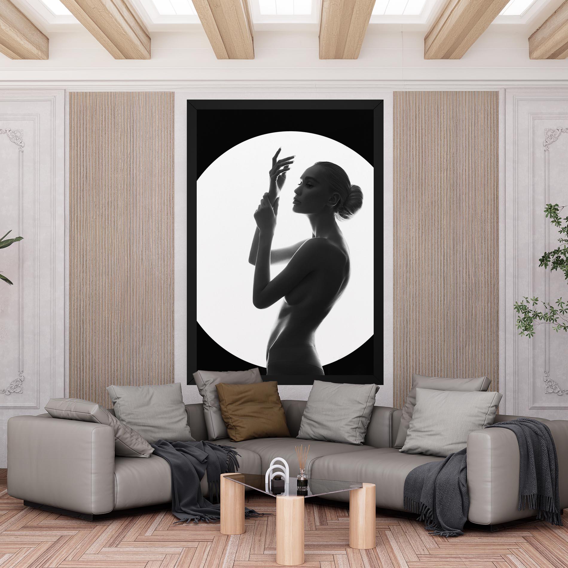 Leinwandbild Body Figure mockup 6