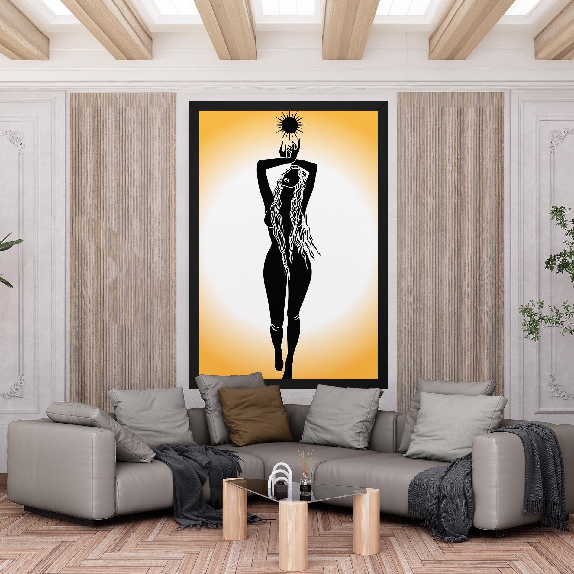 Leinwandbild Mistic Woman mockup 6