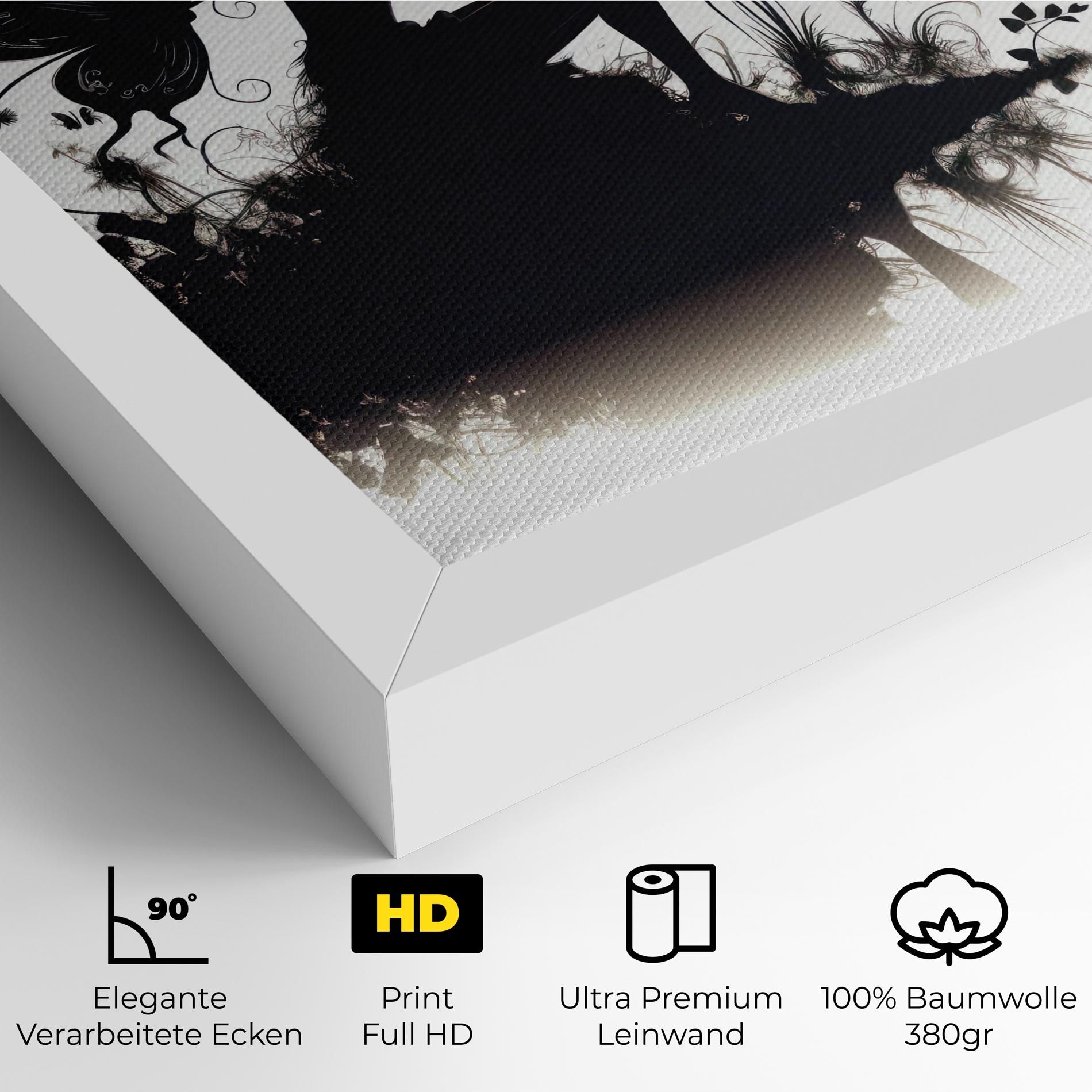 Butterfly Woman Shilouette mockup 4