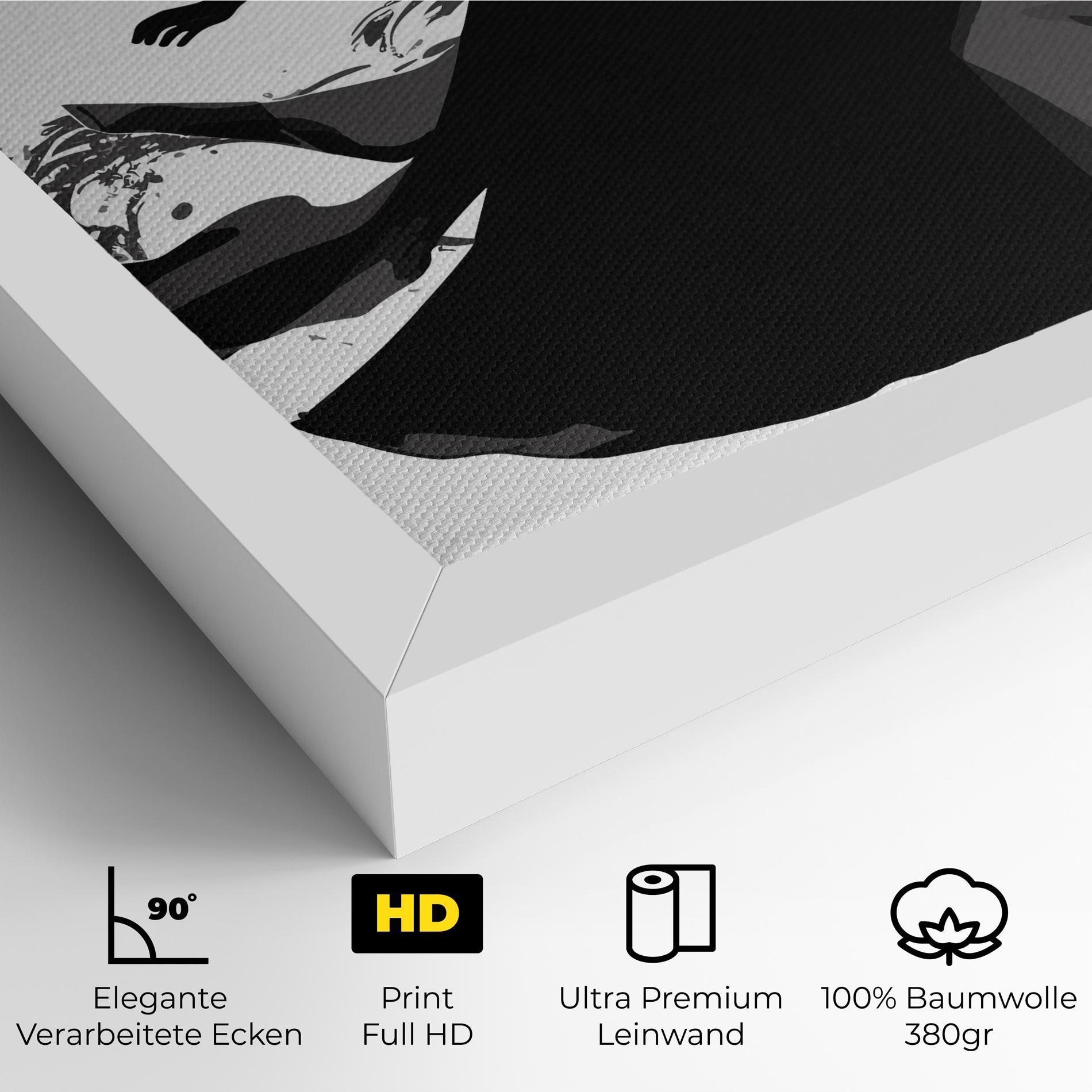 Leinwandbild Dress Jump mockup 4