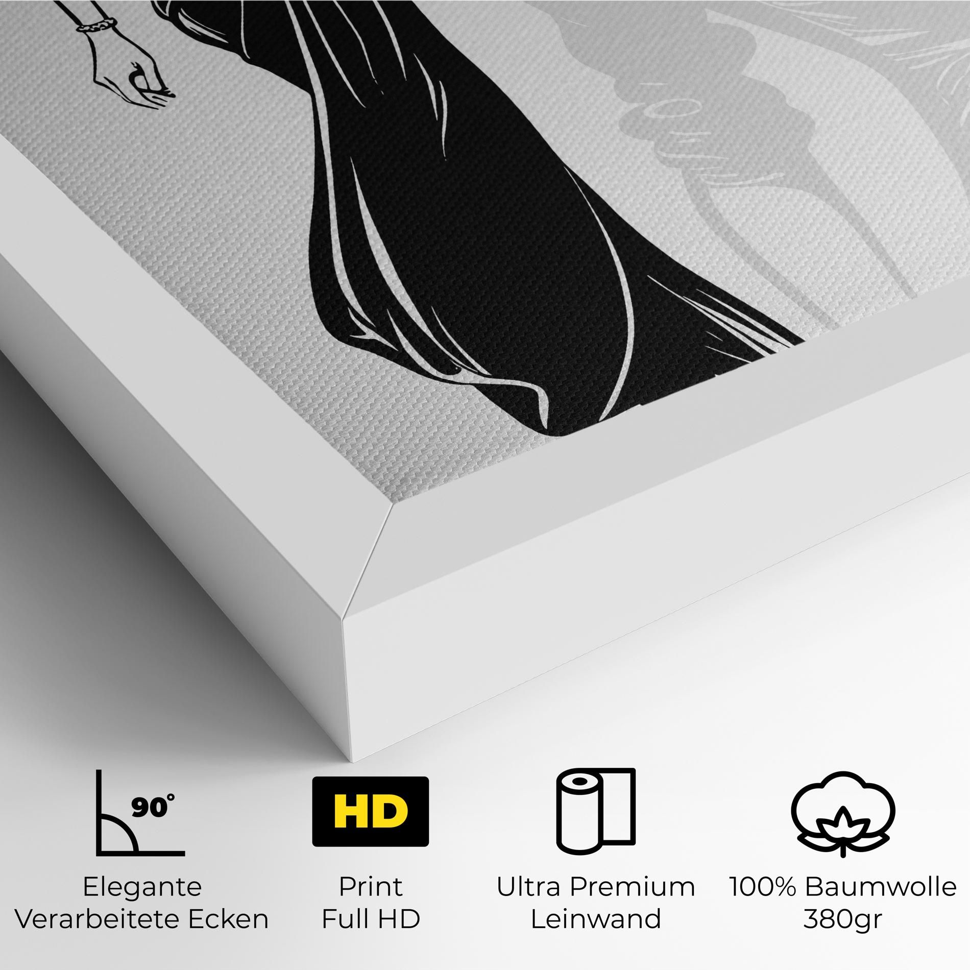 Lady Shilouette mockup 4