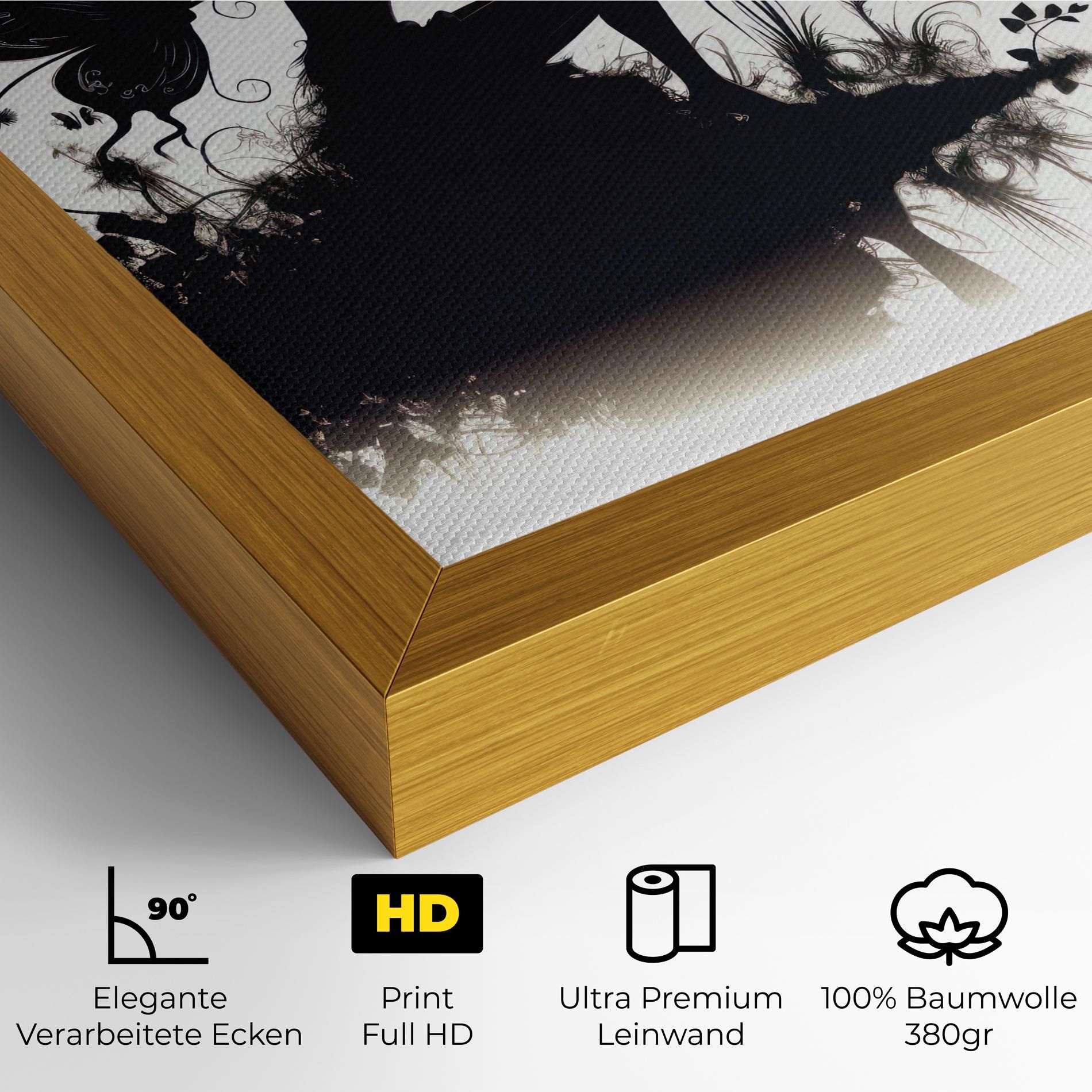 Butterfly Woman Shilouette mockup 4