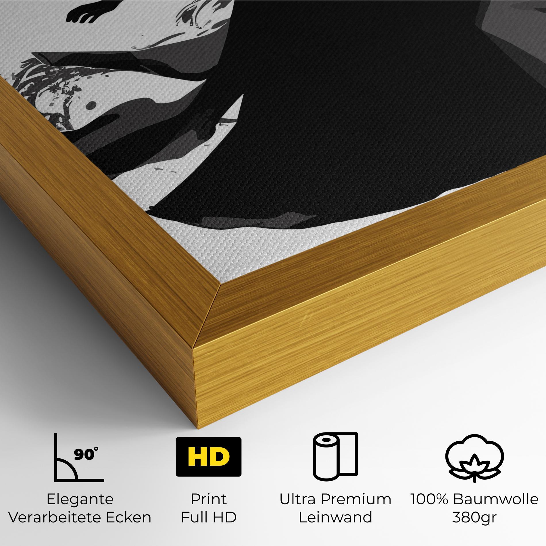 Leinwandbild Dress Jump mockup 4