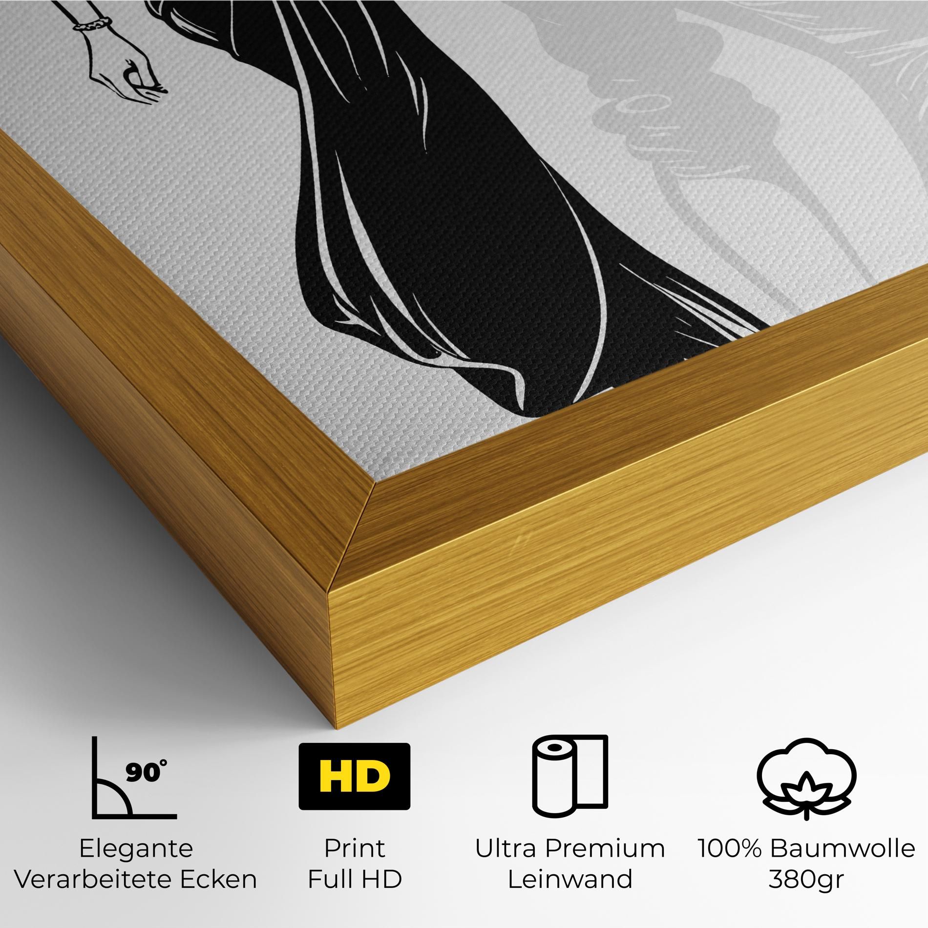 Lady Shilouette mockup 4