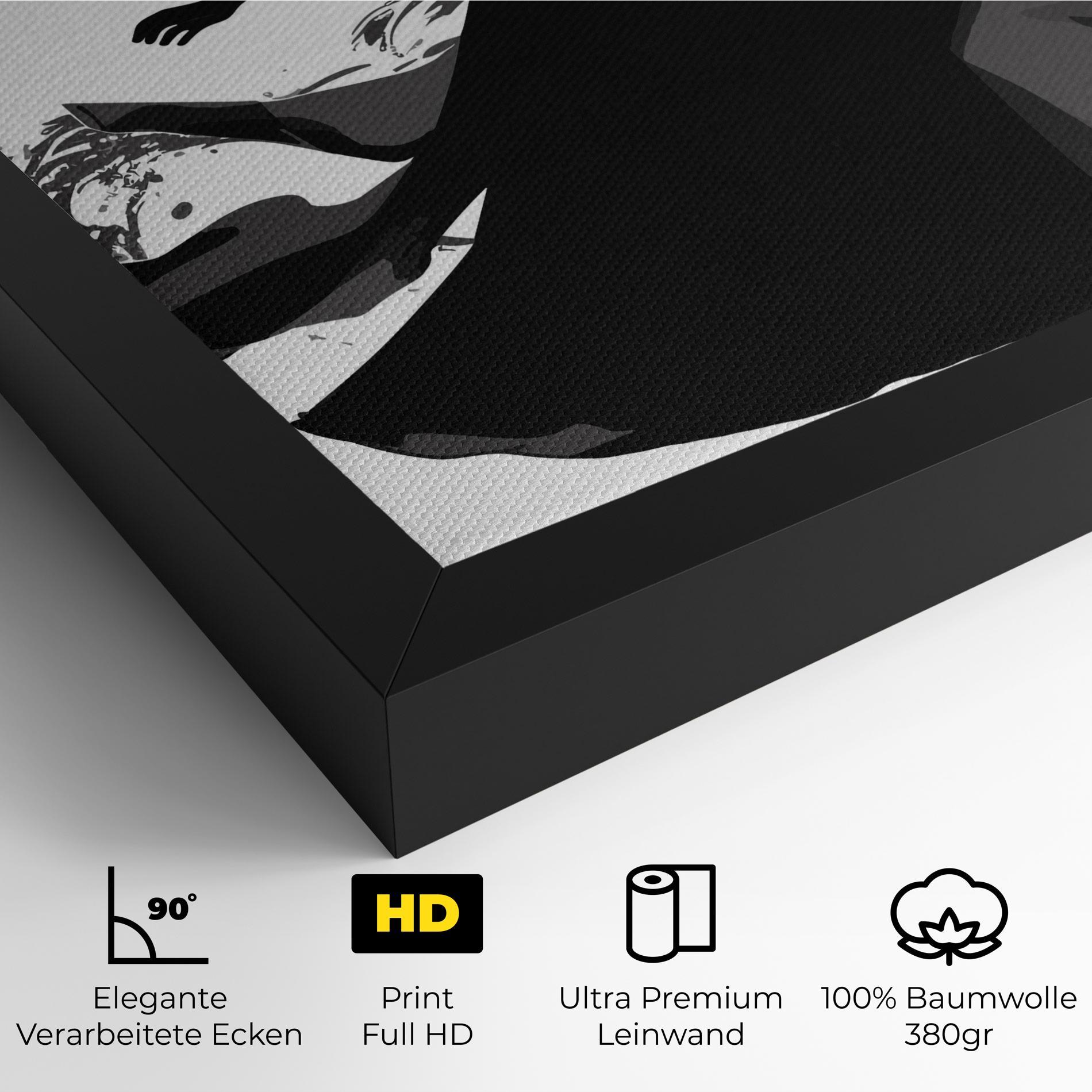 Leinwandbild Dress Jump mockup 4