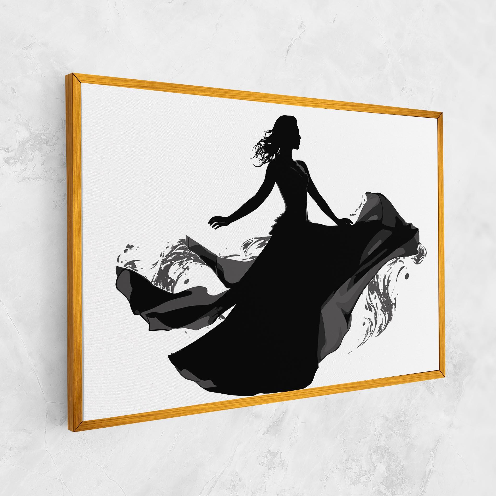 Leinwandbild Dress Jump mockup 1