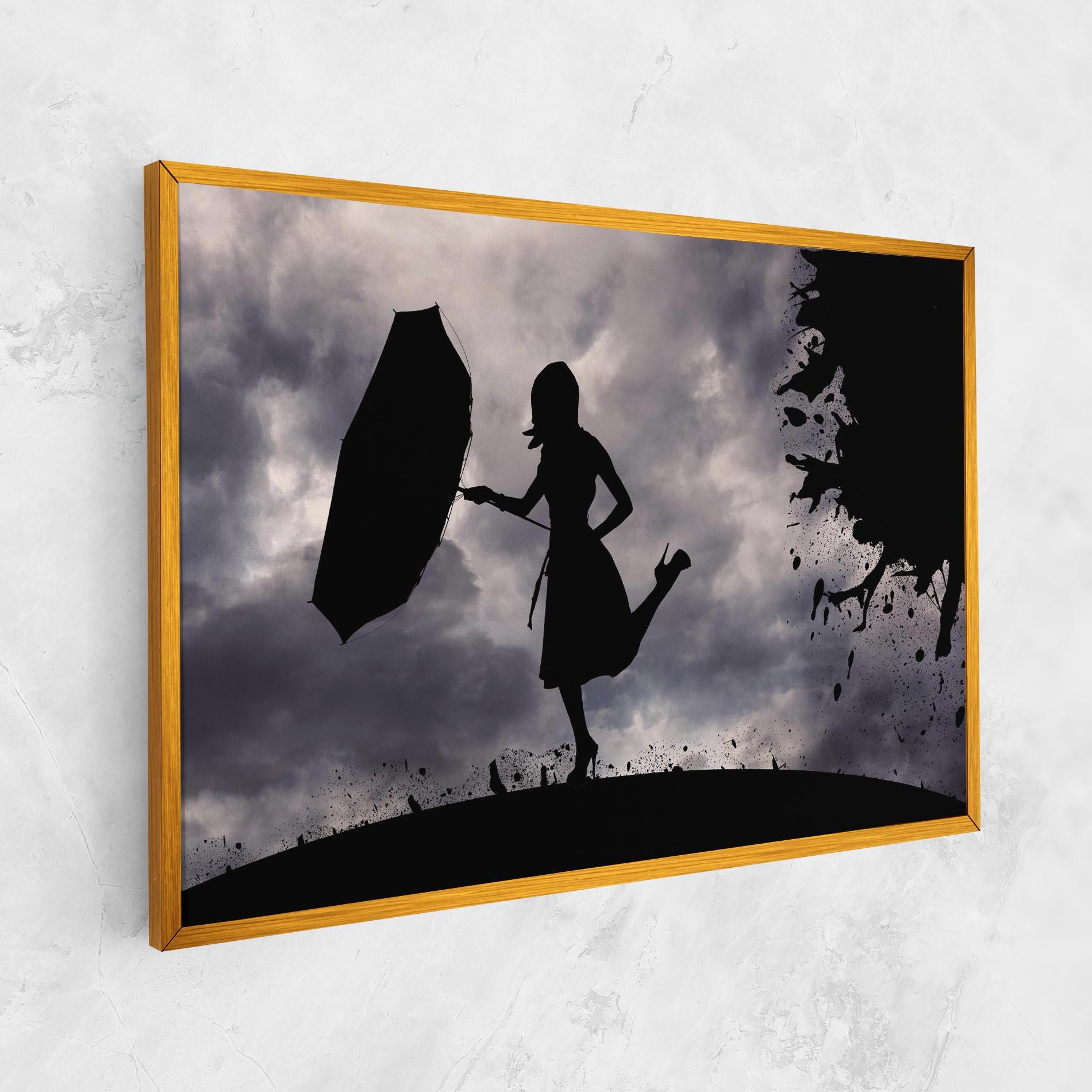 Leinwandbild Stormy Day mockup 1