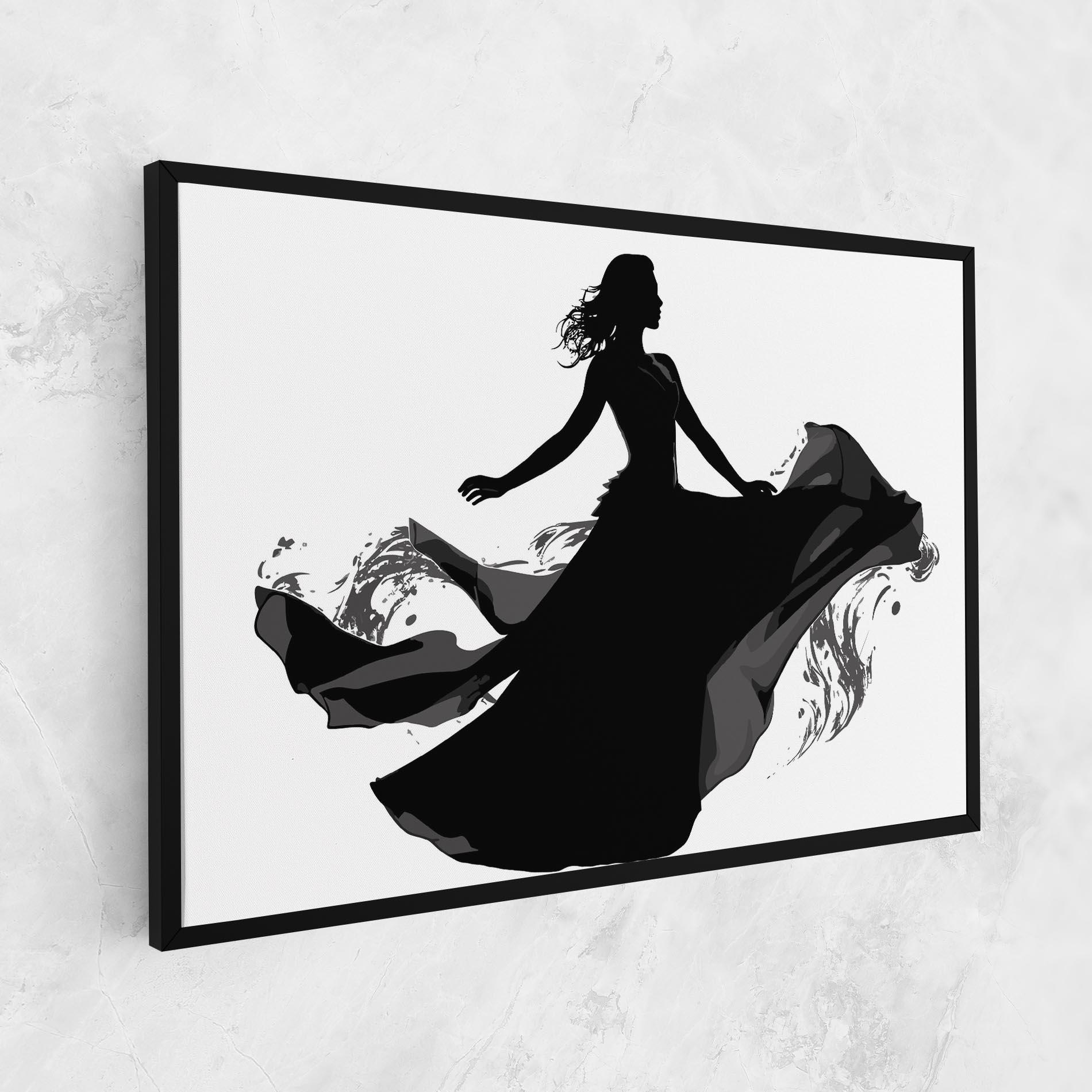 Leinwandbild Dress Jump mockup 1