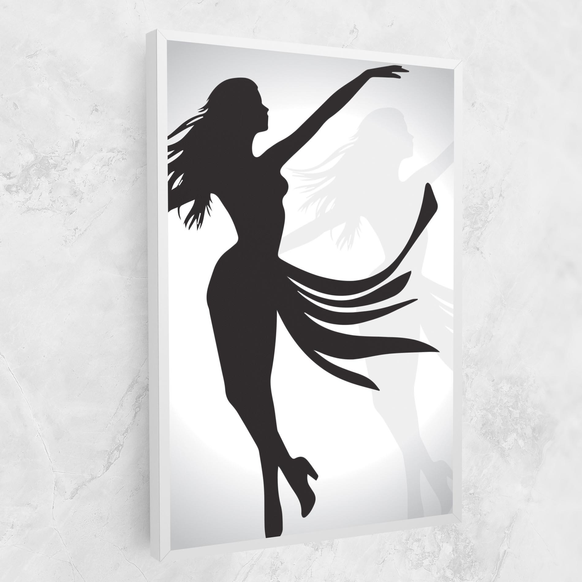 Leinwandbild Dance Shilouette mockup 1