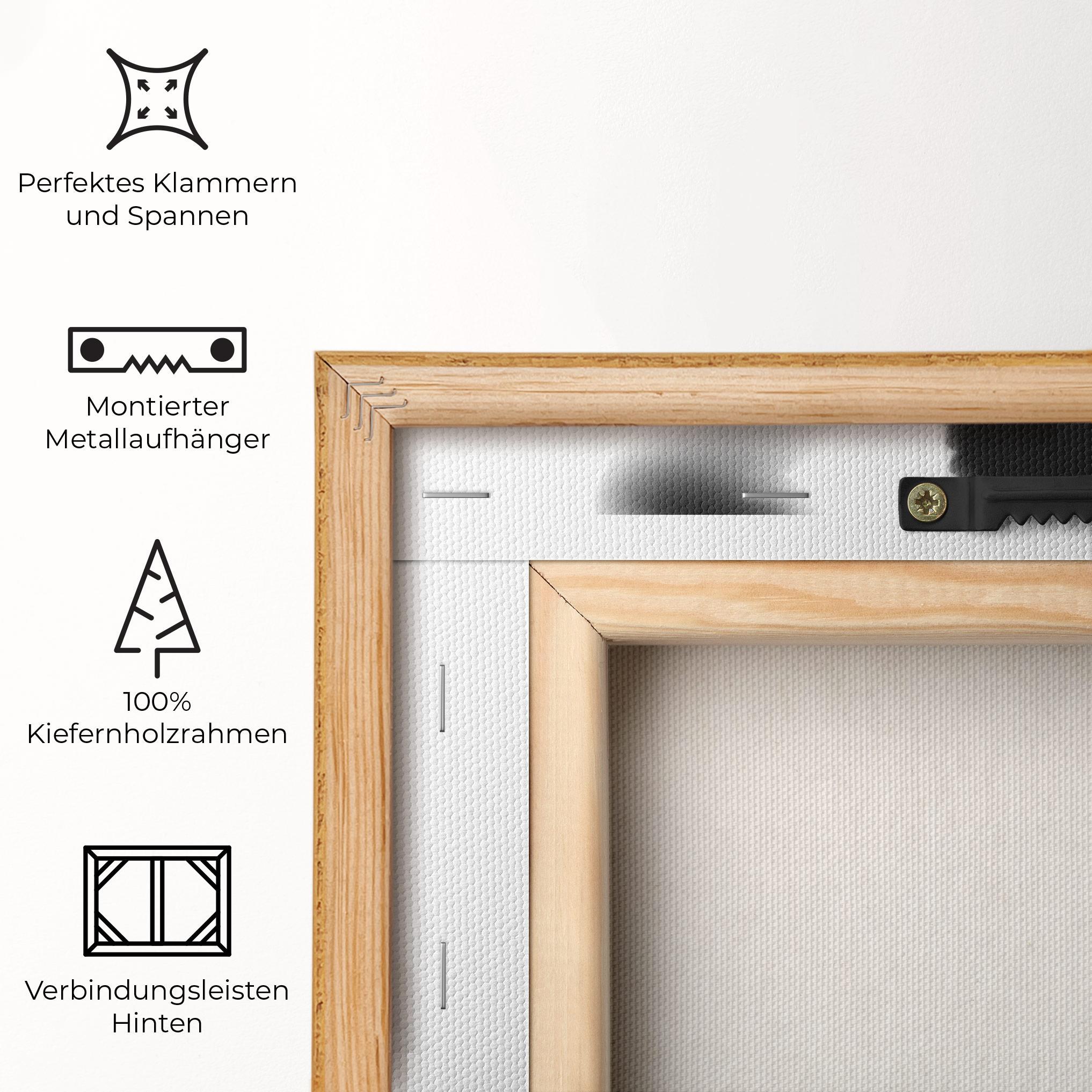 Leinwandbild Blurred Girl mockup 5