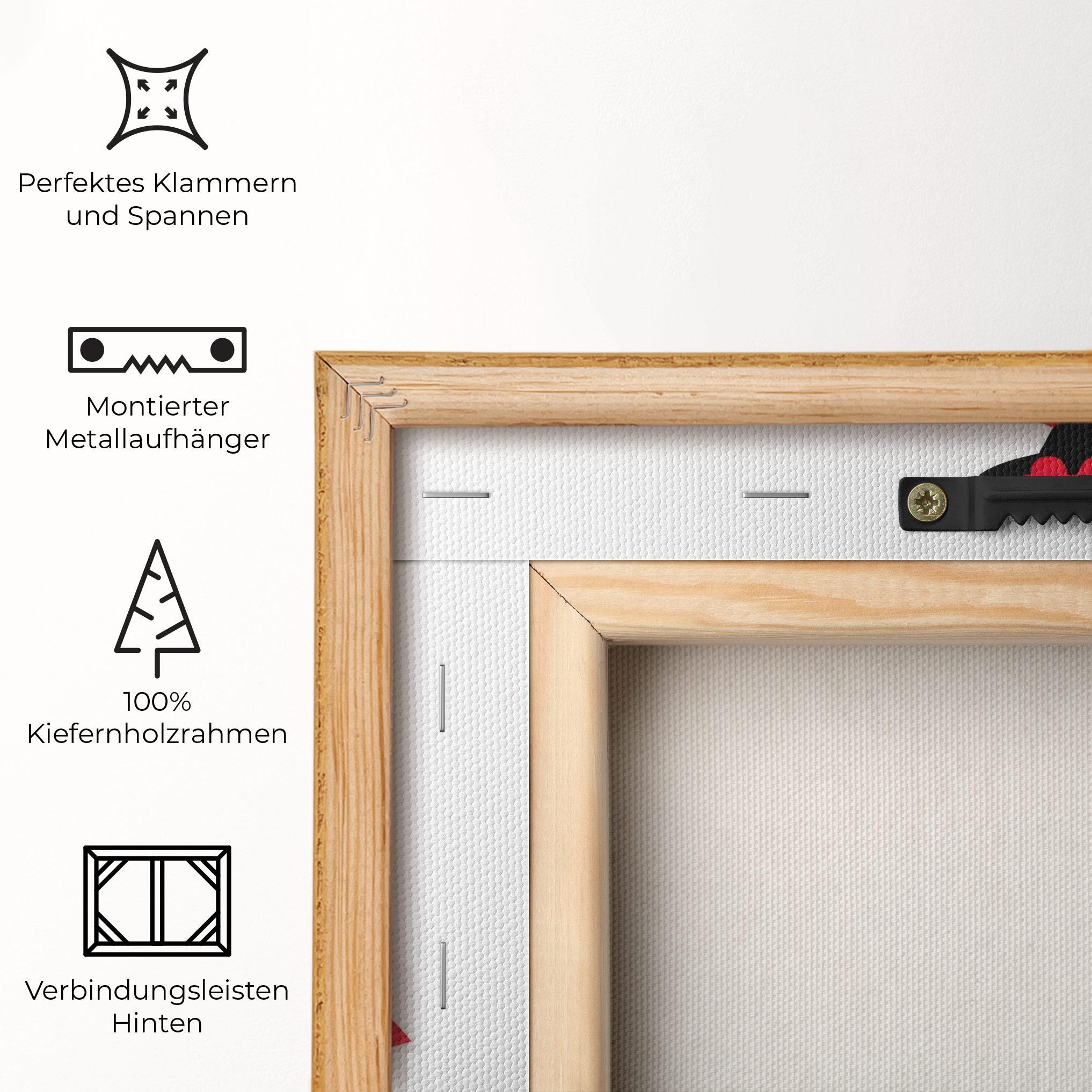 Leinwandbild Pink Outfit Woman mockup 5