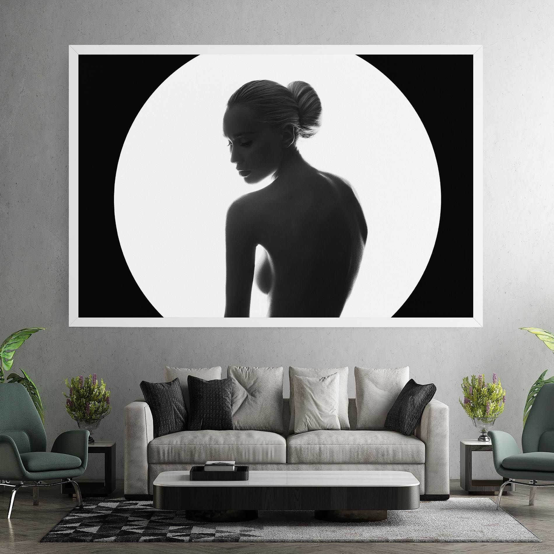 Woman Body Circle mockup 7