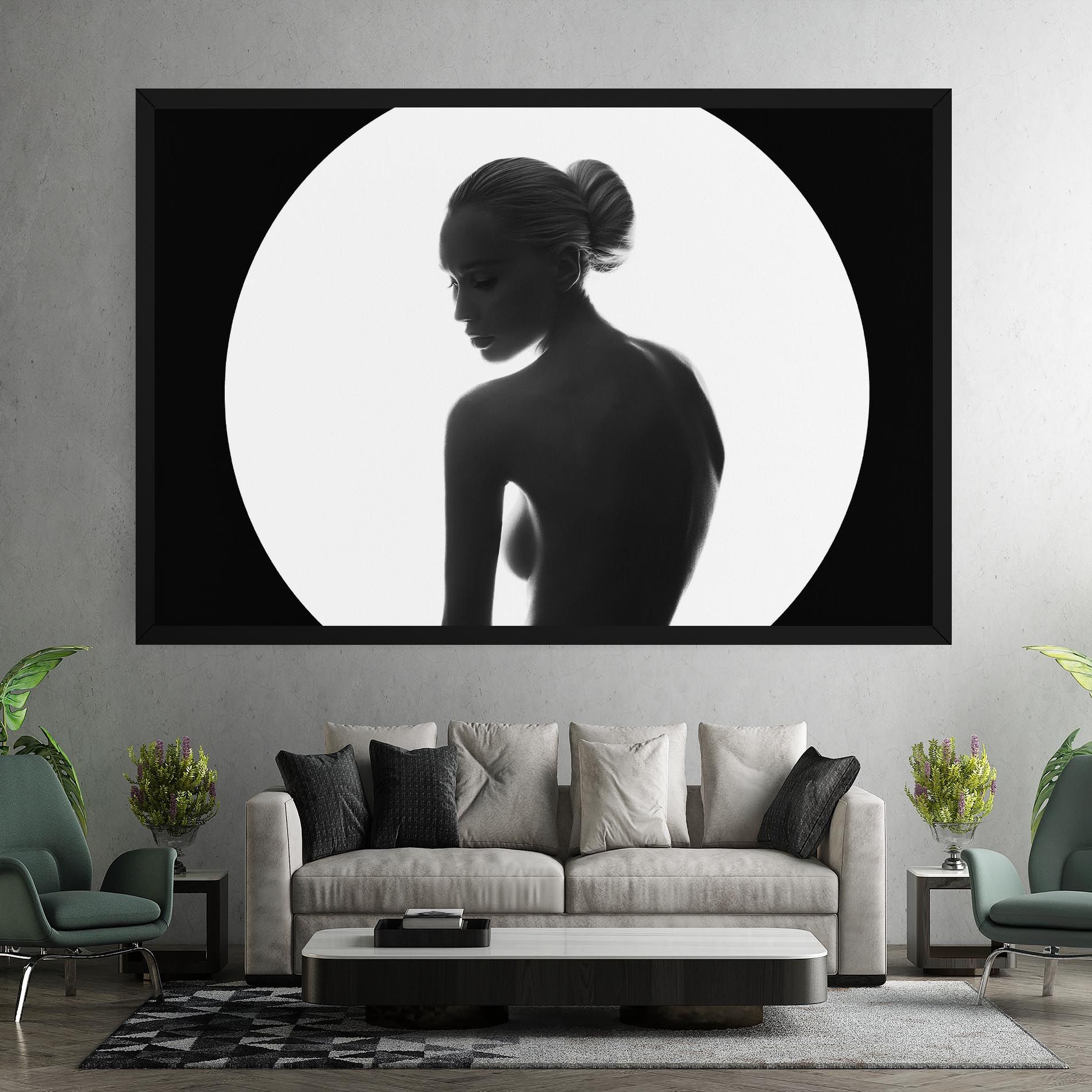 Woman Body Circle mockup 7